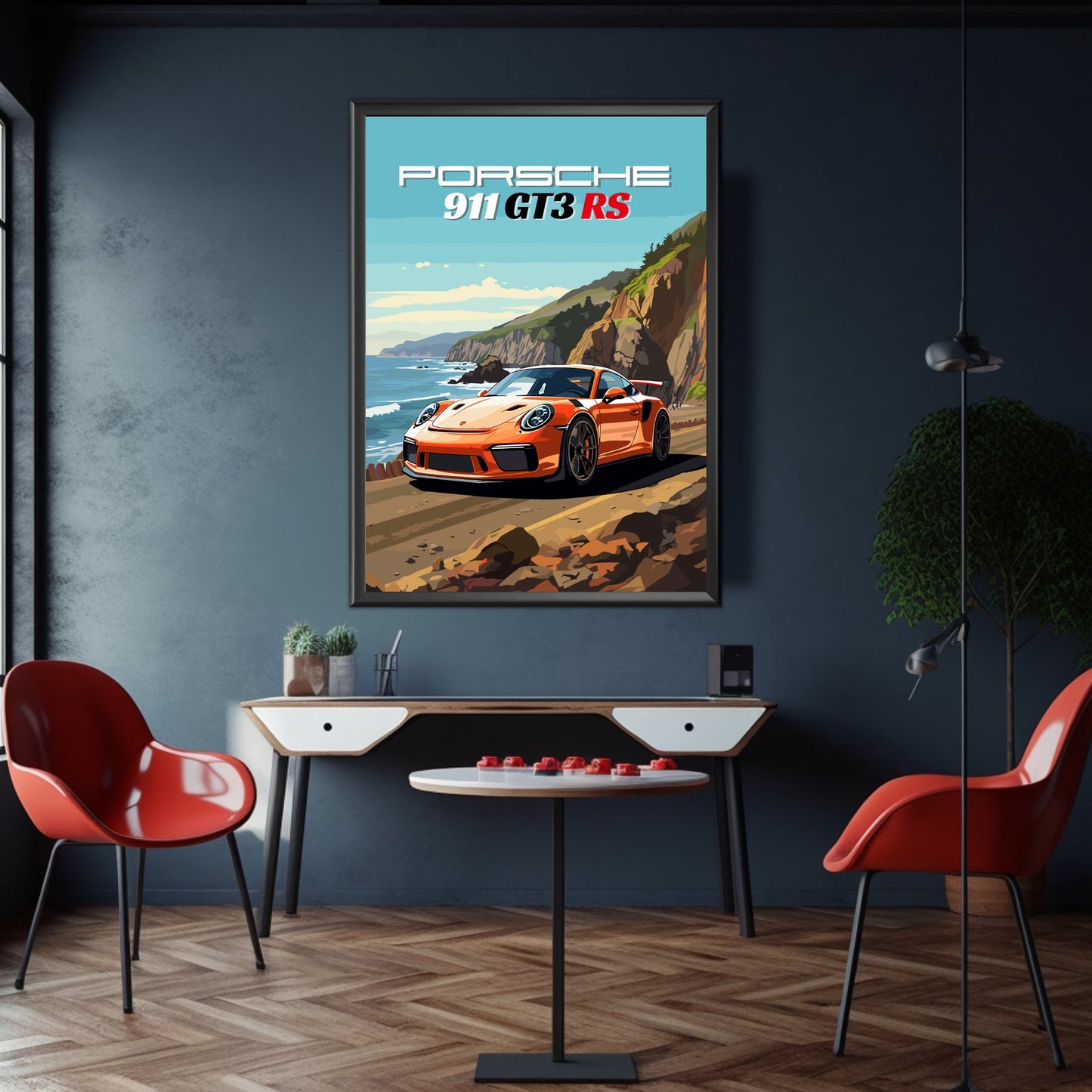 Porsche 911 GT3 RS Print, 2010s