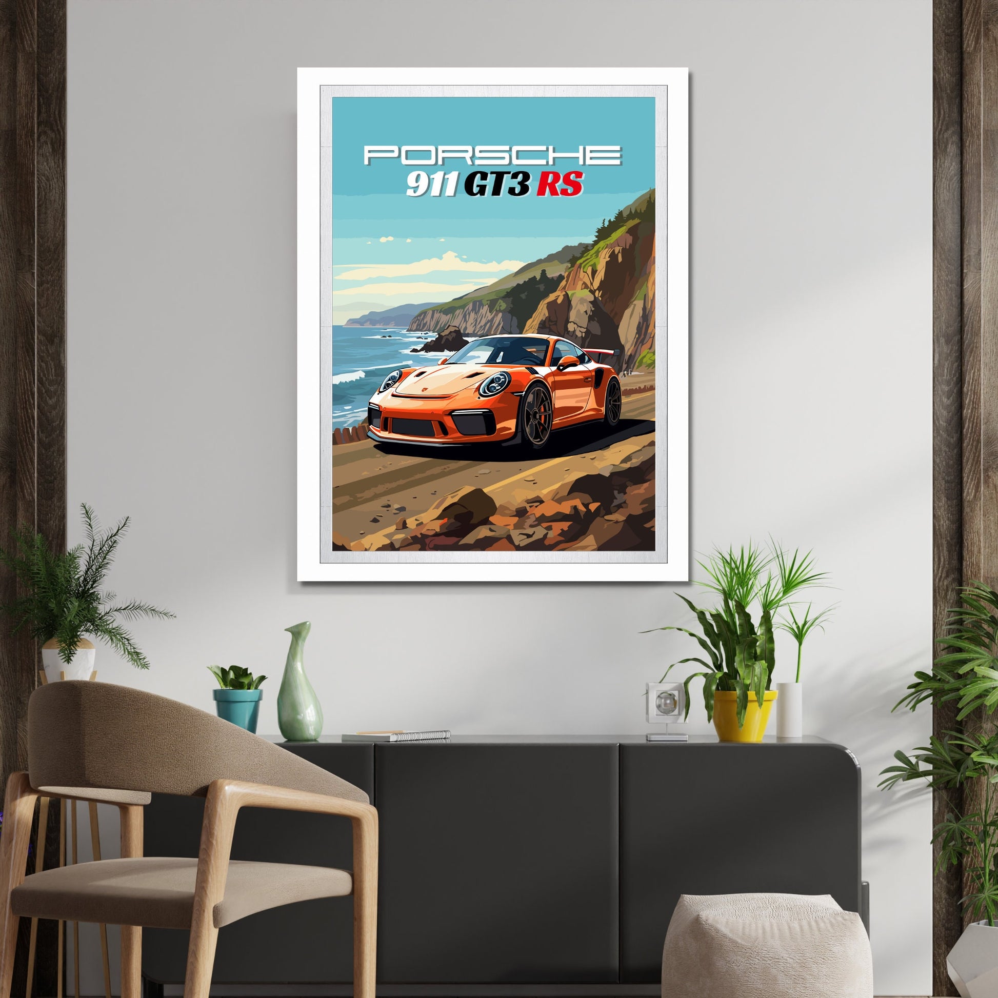 Porsche 911 GT3 RS Print, 2010s