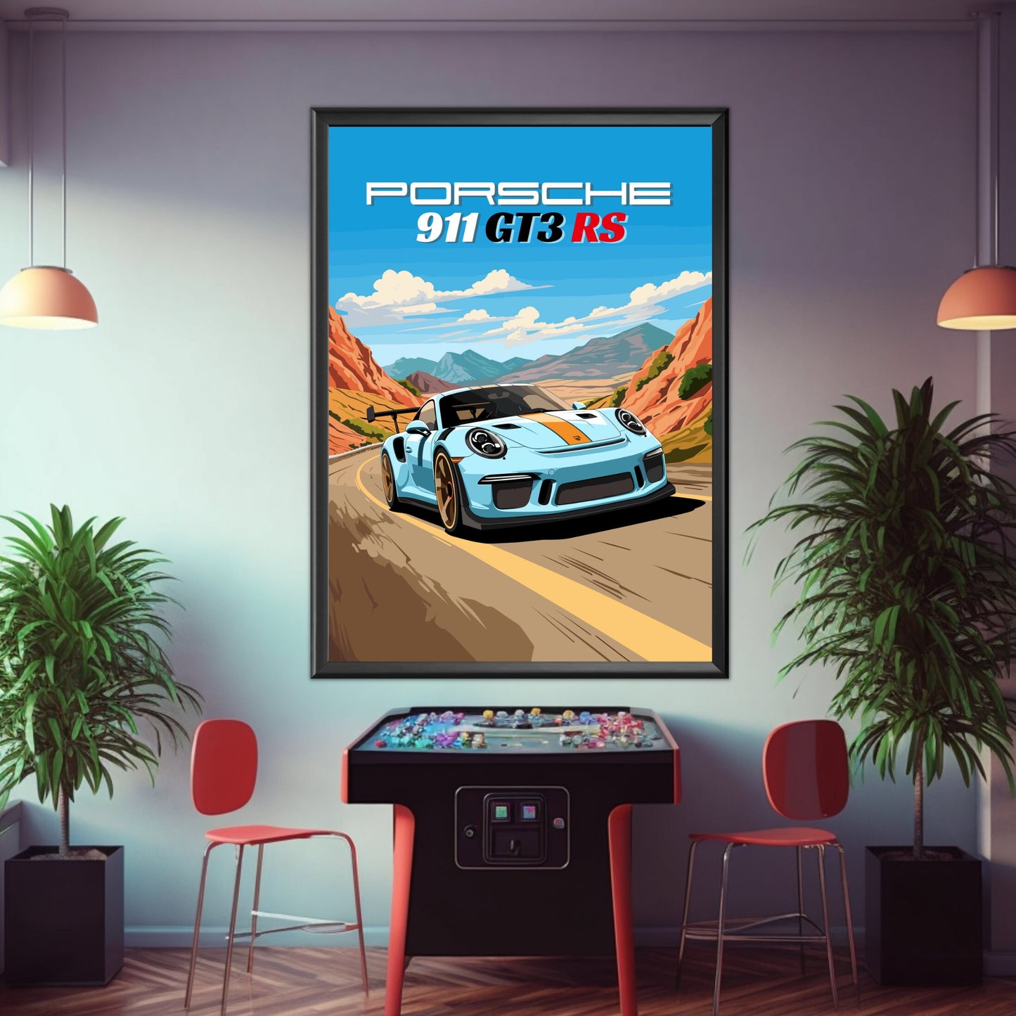 Porsche 911 GT3 RS Poster