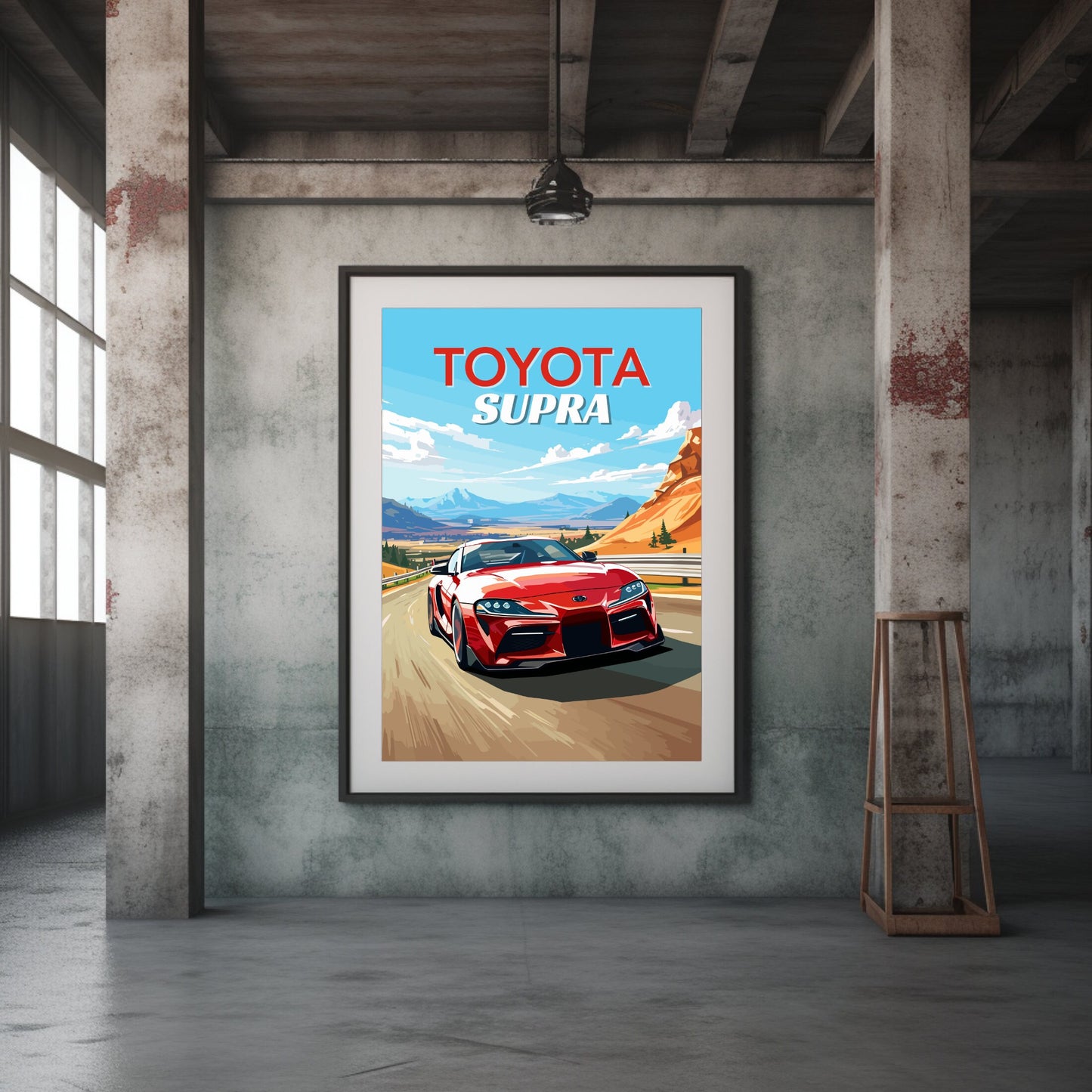 Toyota Supra Poster