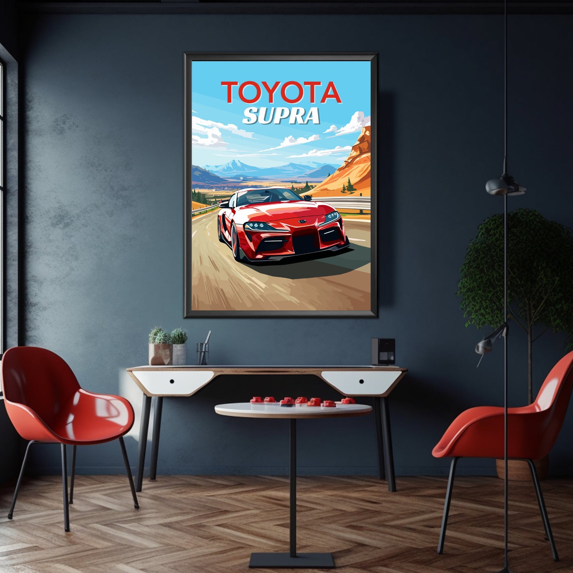 Toyota Supra Poster