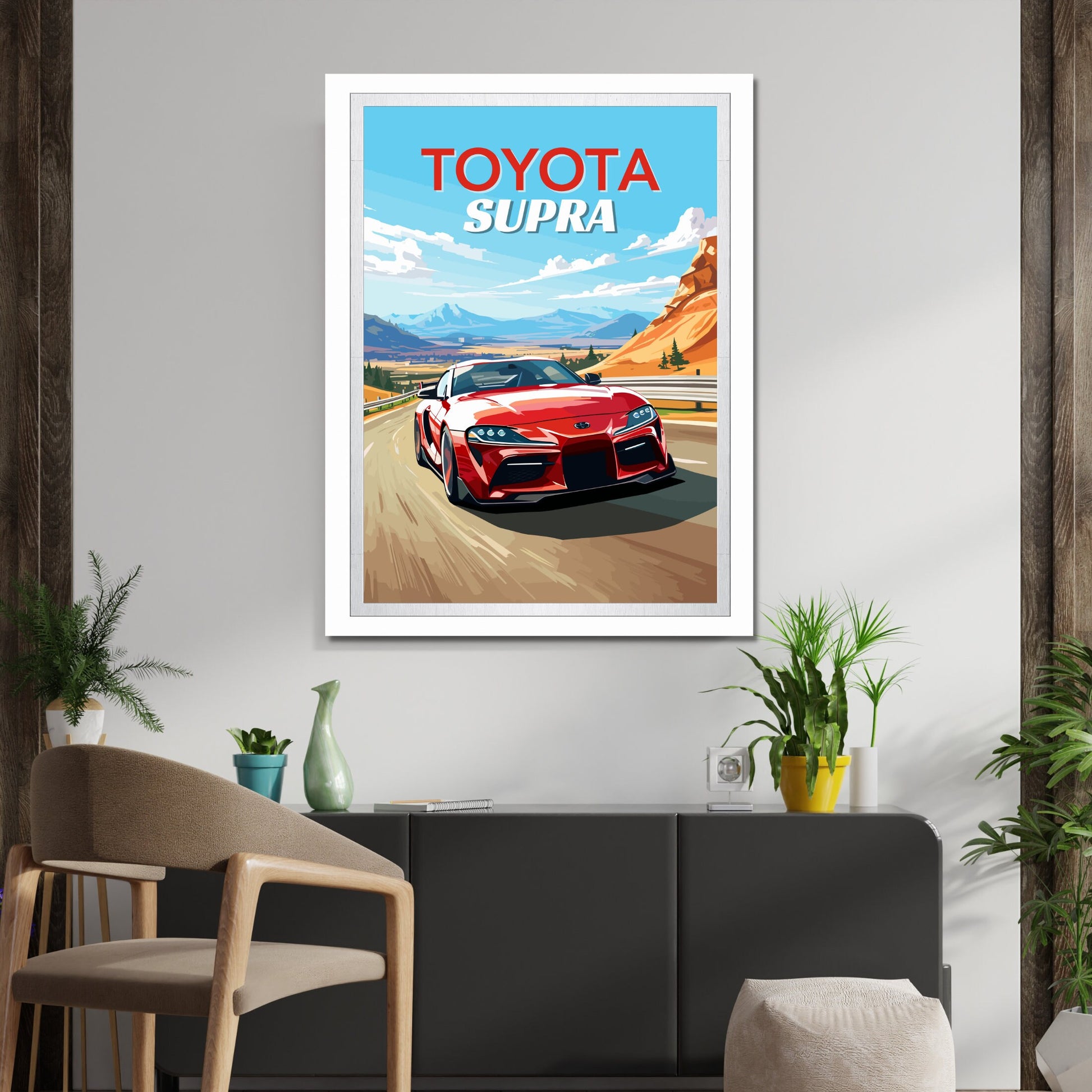 Toyota Supra Poster