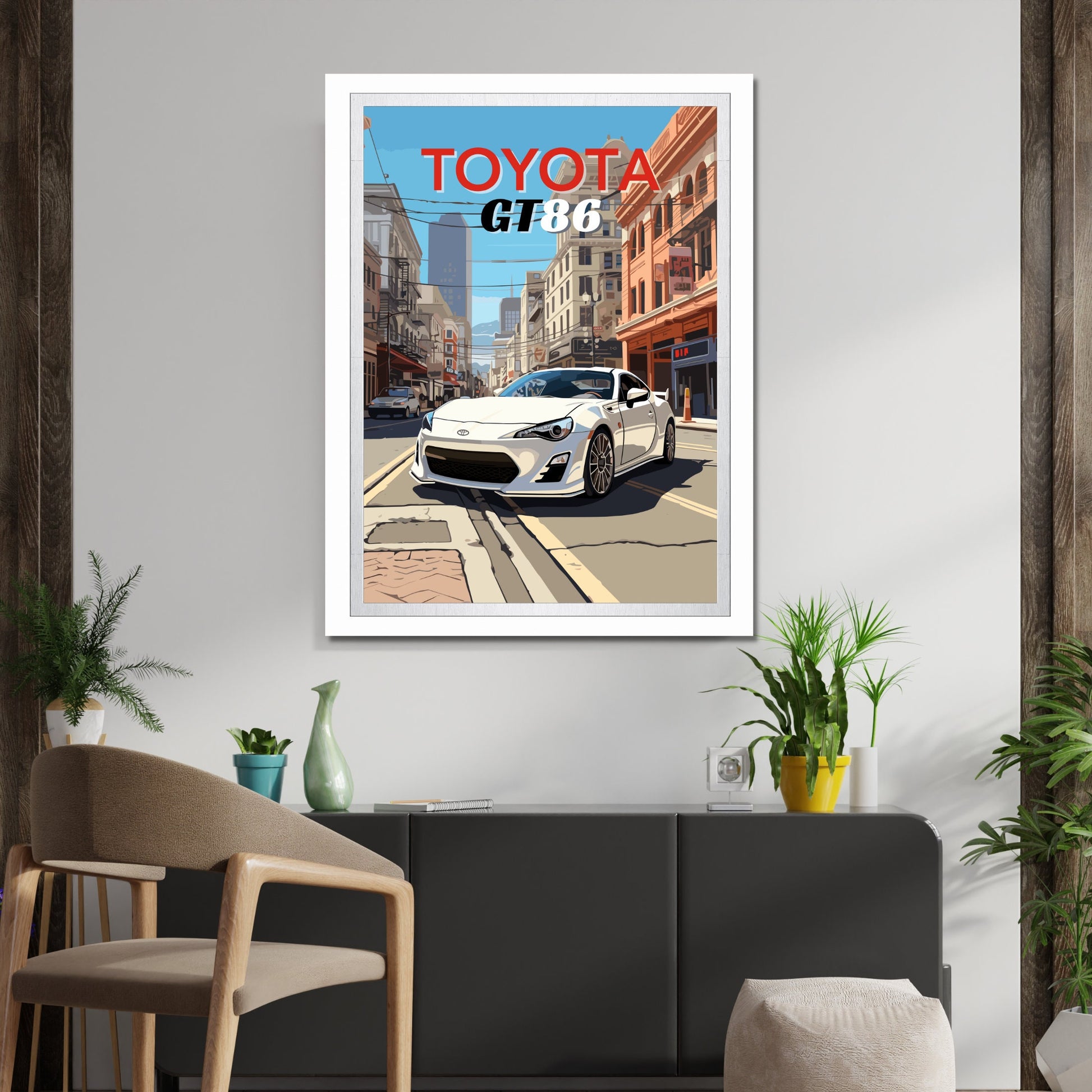 Toyota GT86 Poster