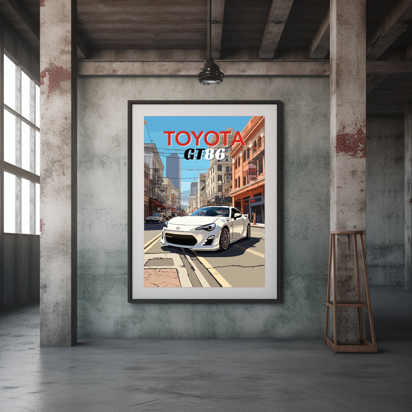 Toyota GT86 Poster