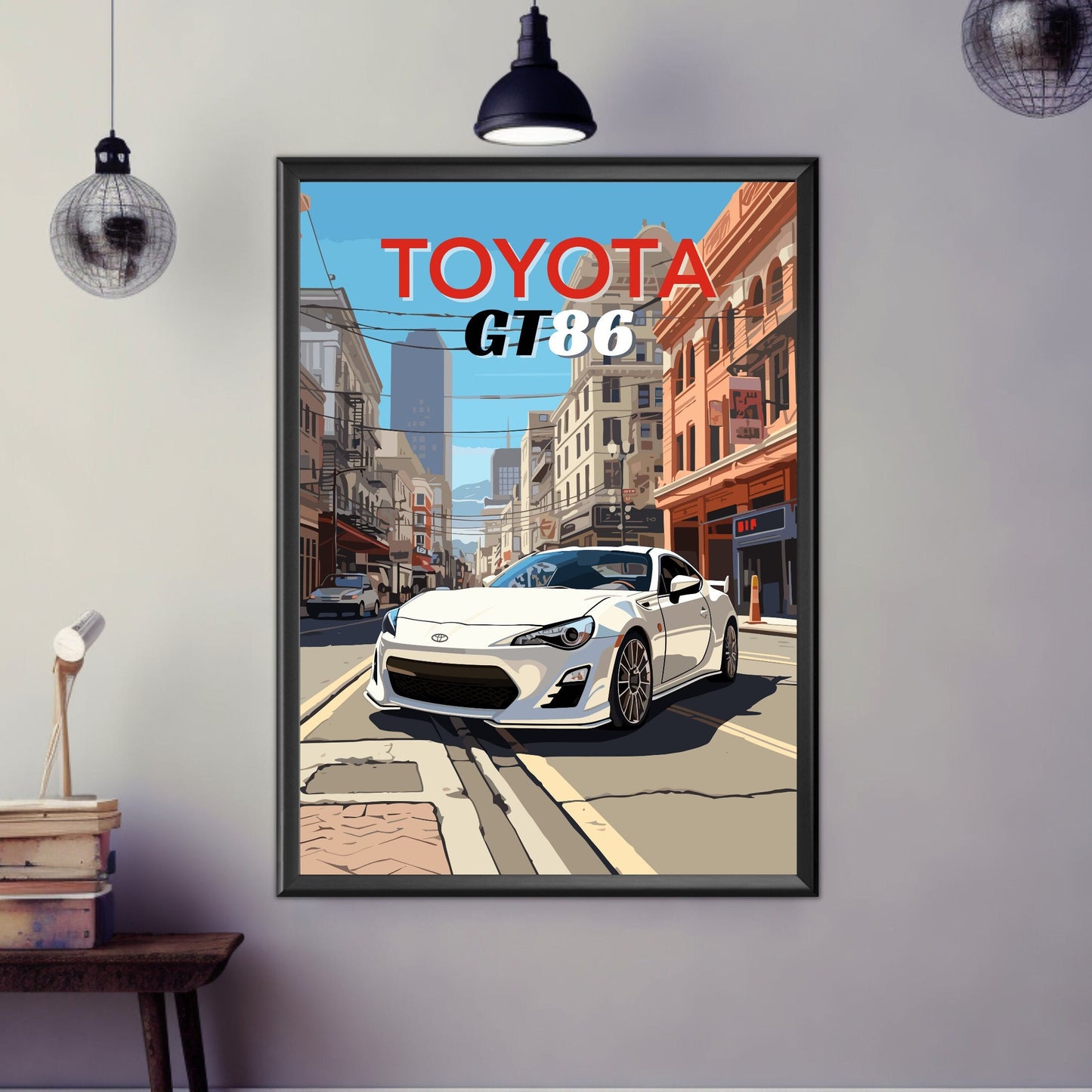 Toyota GT86 Poster