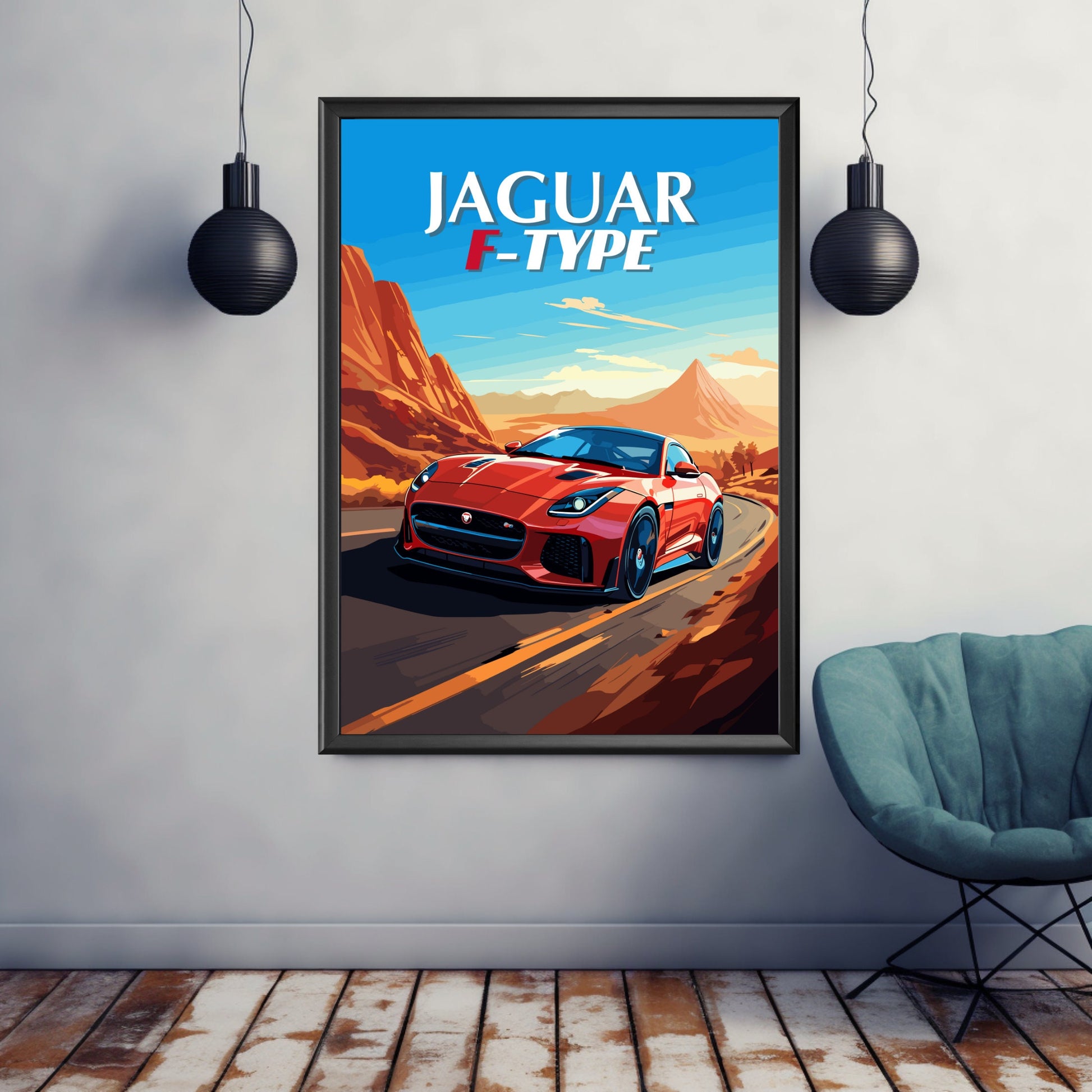 Jaguar F-Type Print