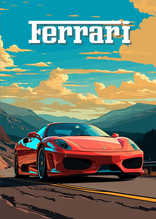 Ferrari F430 Poster