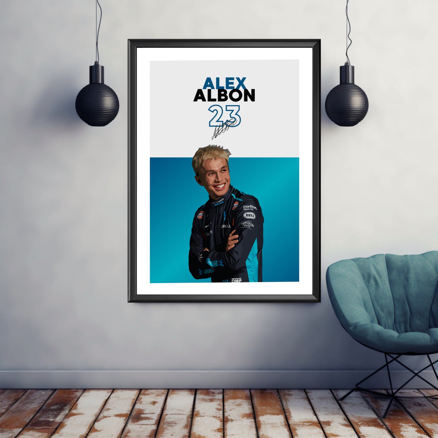 Alex Albon Print