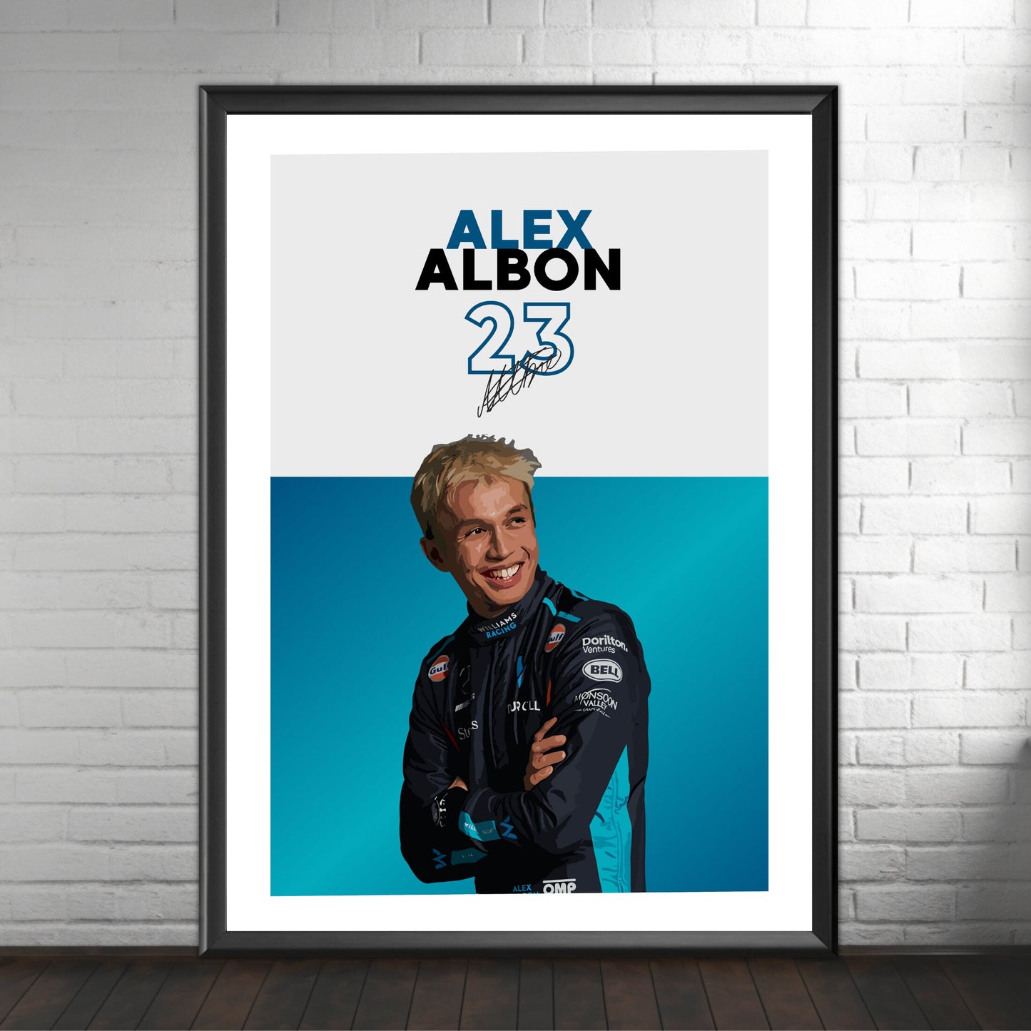 Alex Albon Print