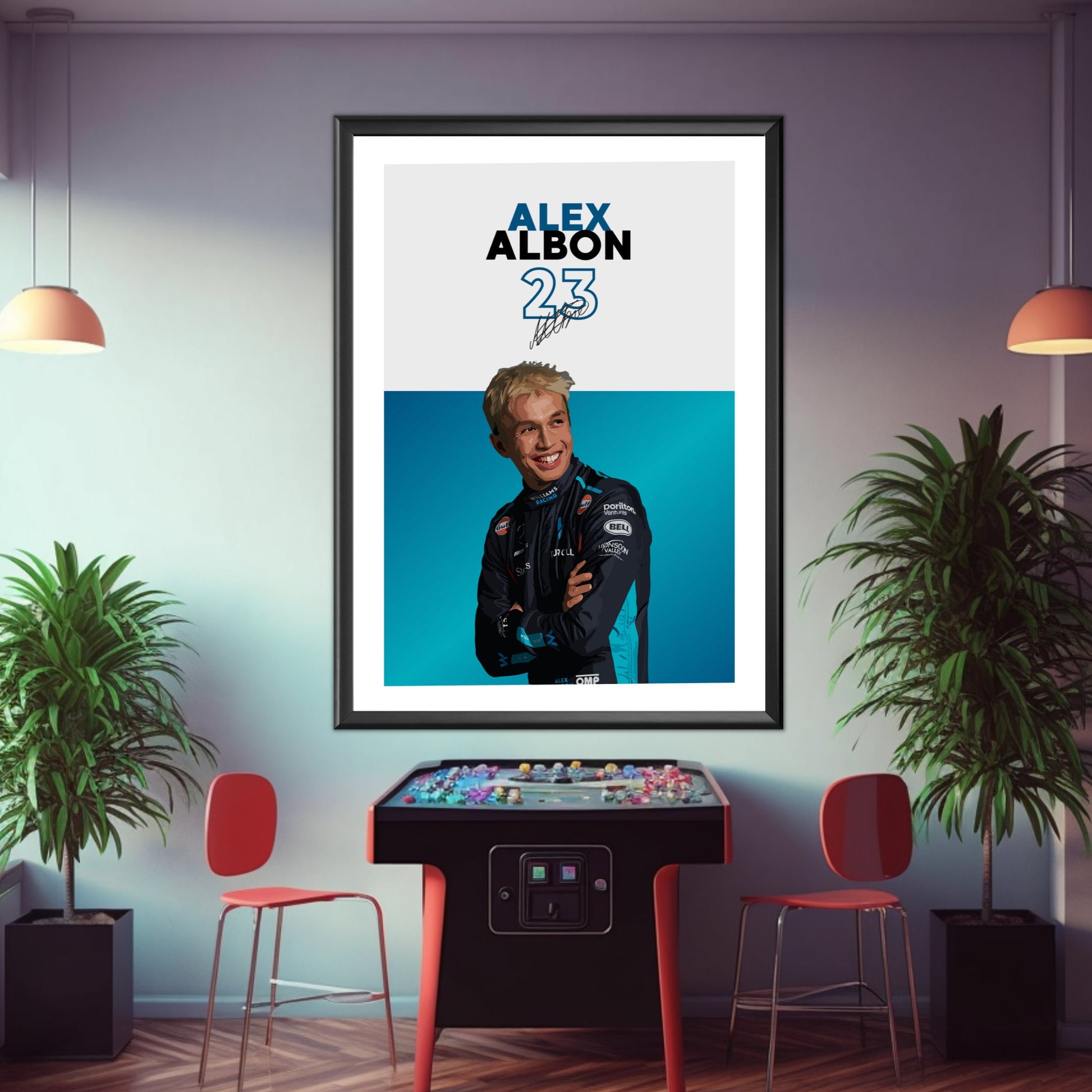 Alex Albon Print