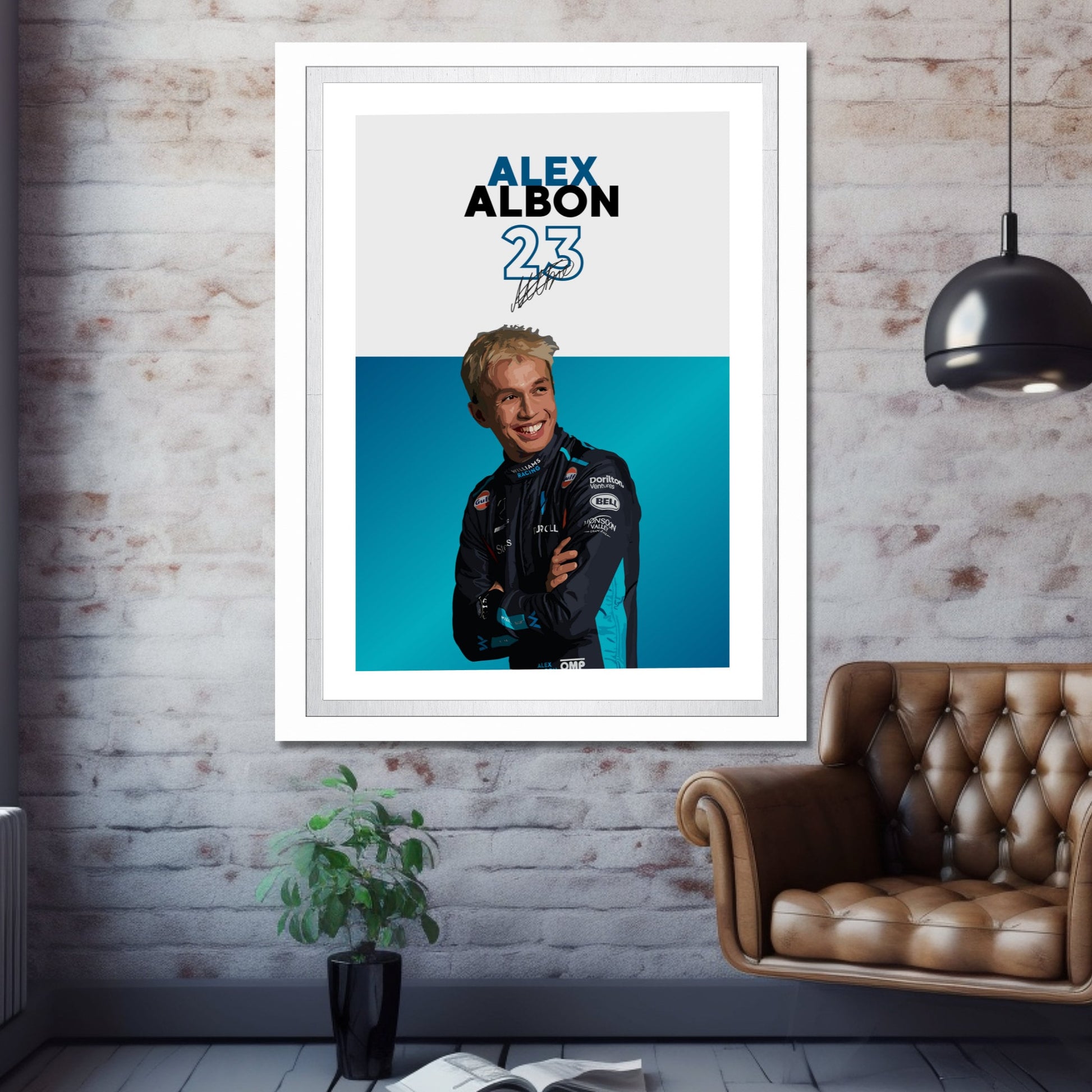 Alex Albon Print