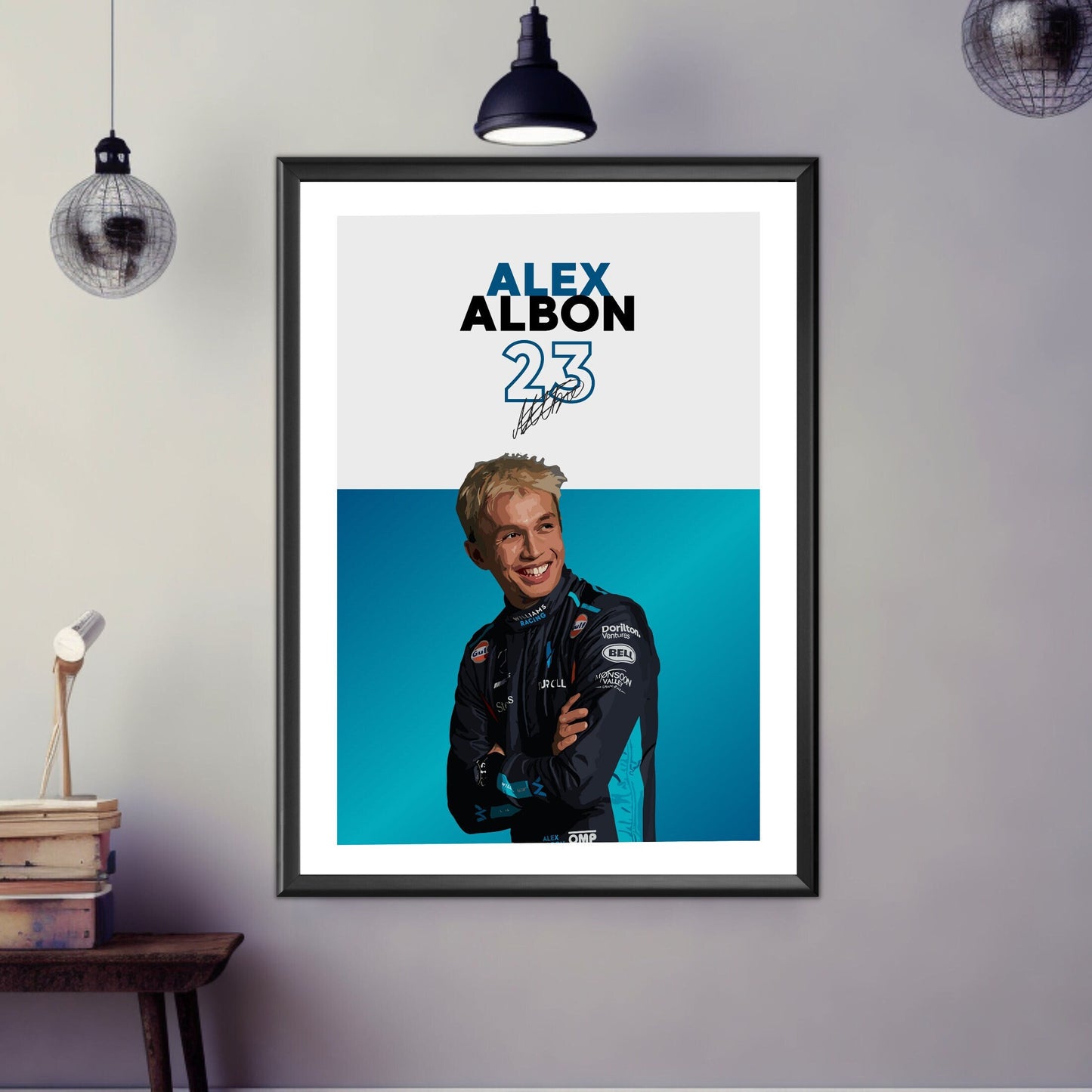 Alex Albon Print