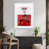 Carlos Sainz Print, F1 Poster, Carlos Sainz Poster, F1 Print, Car Art, Formula 1 Print, Formula 1 Poster, Scuderia Ferrari, Car Print