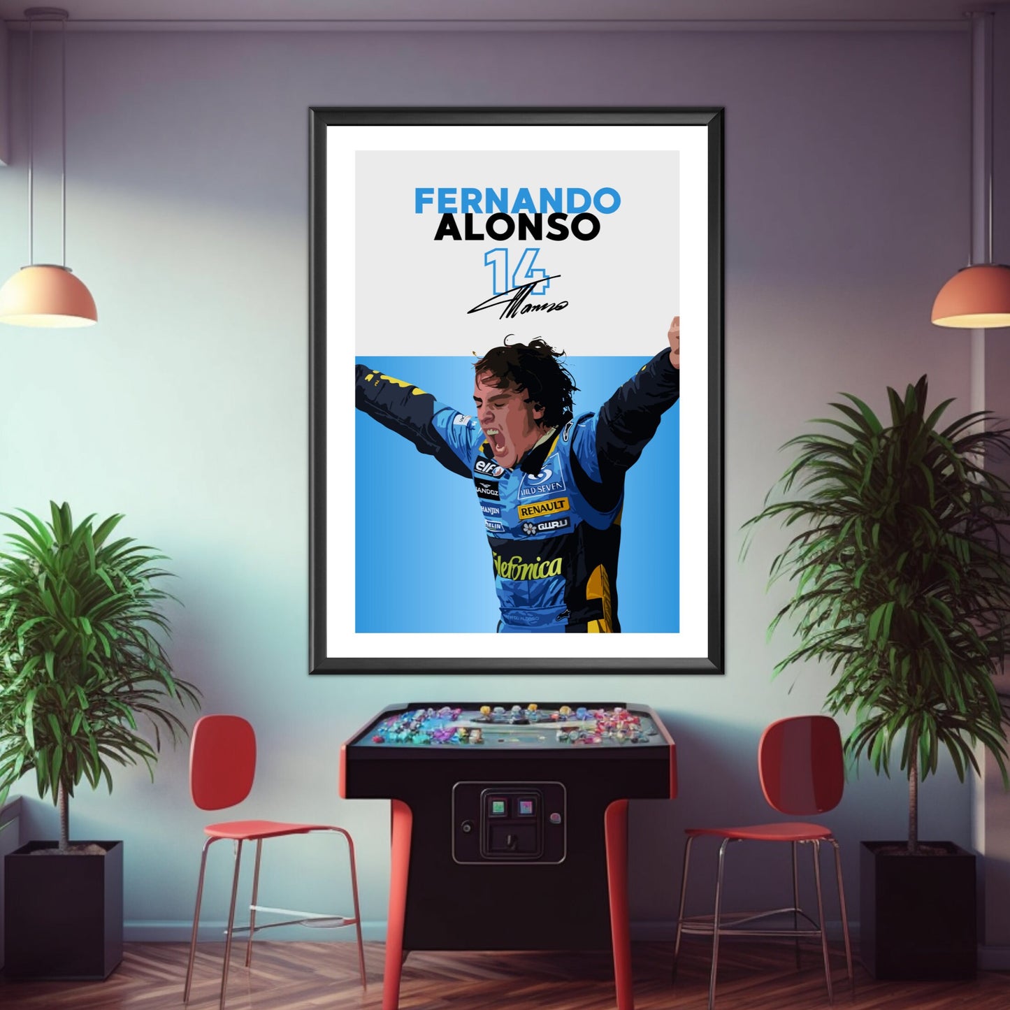 Fernando Alonso Poster, F1