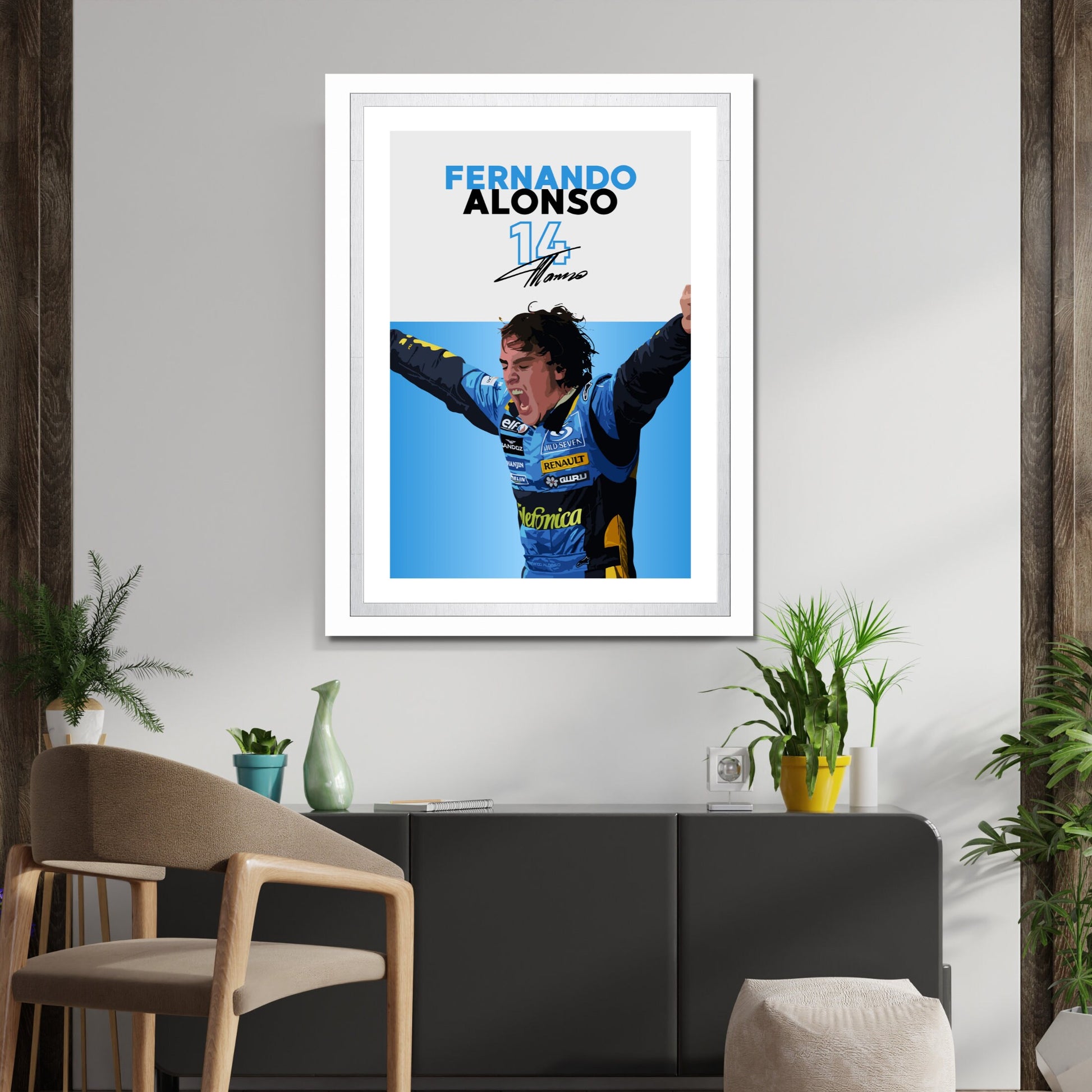 Fernando Alonso Poster, F1