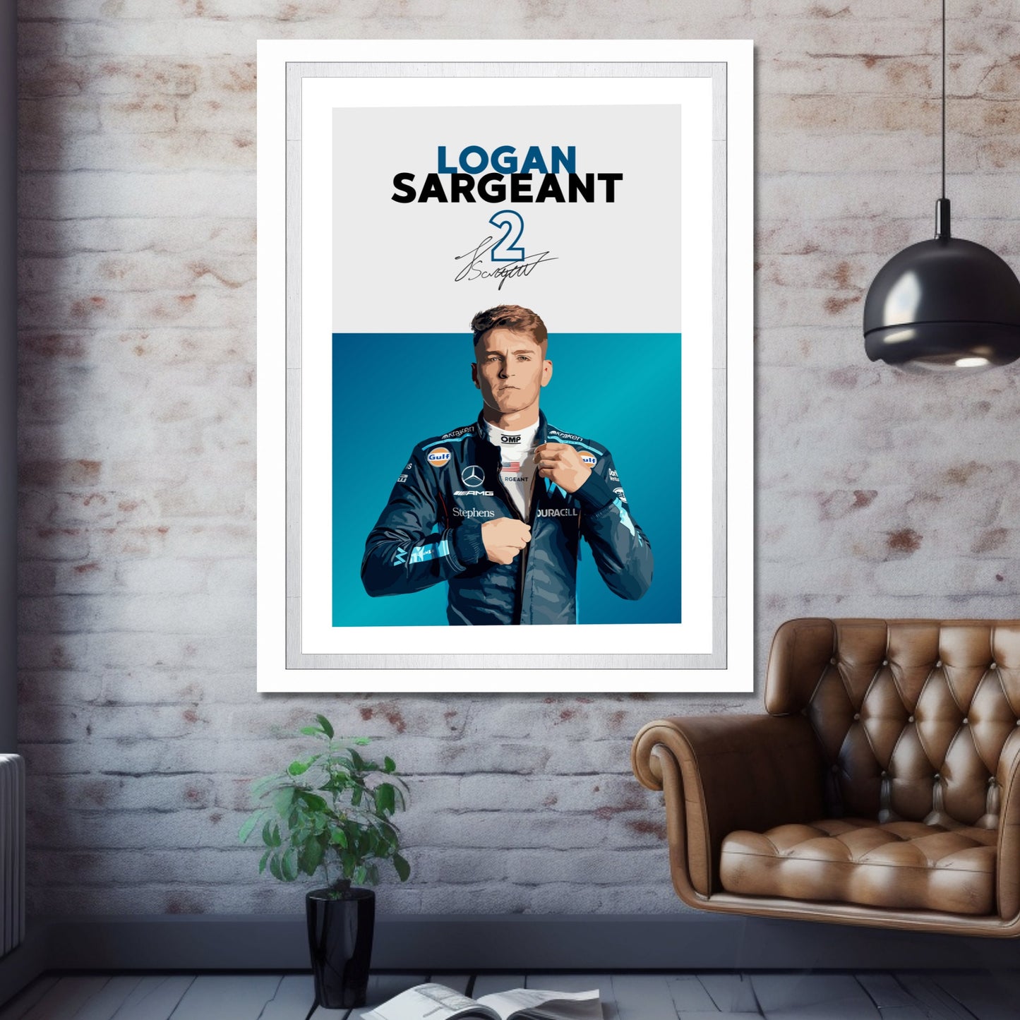 Logan Sargeant Poster, F1