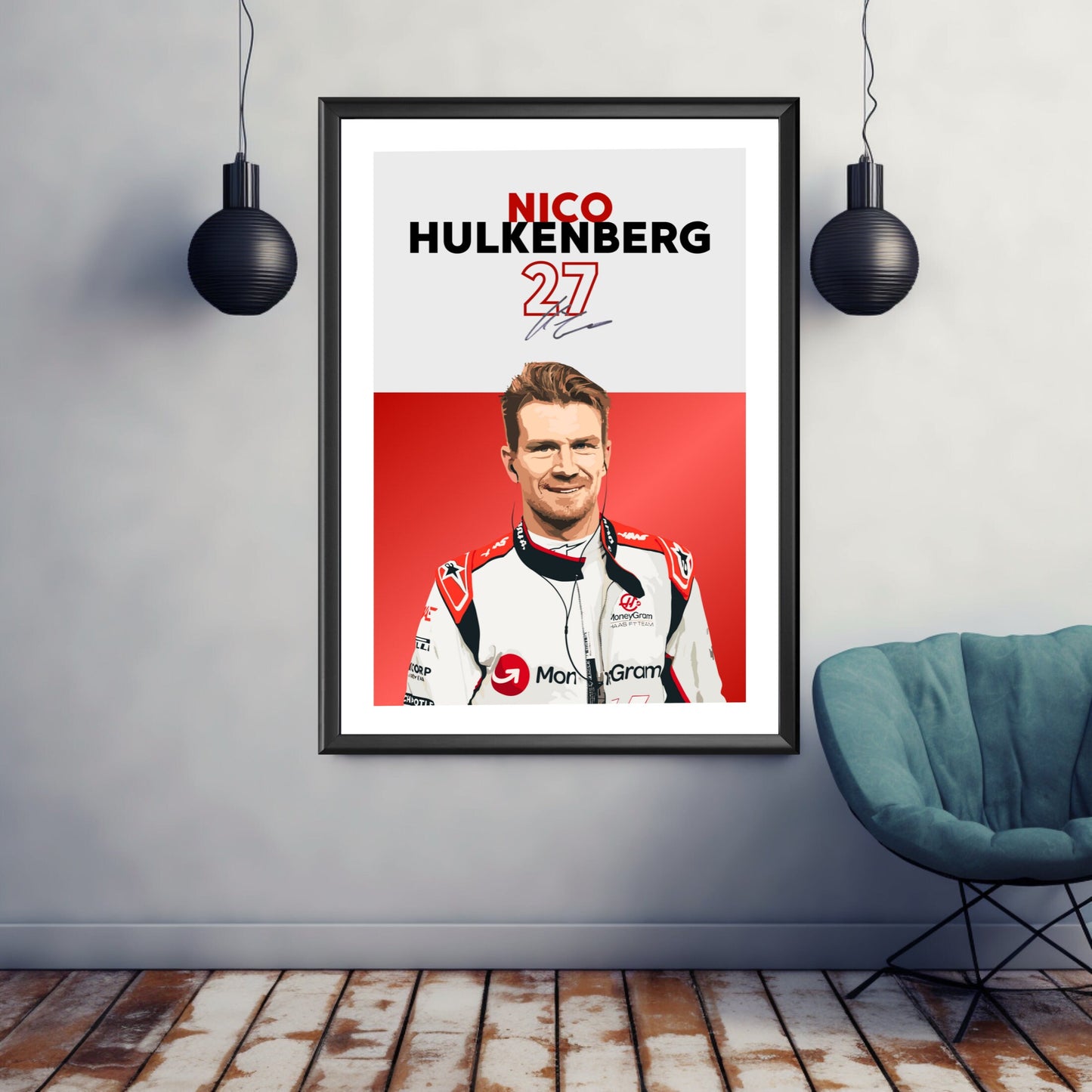 Nico Hulkenberg Poster, F1