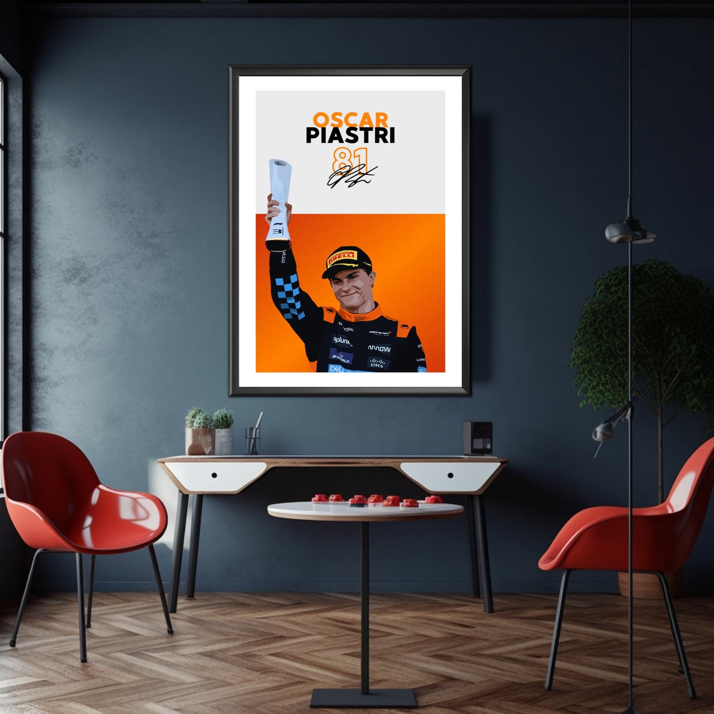 Oscar Piastri Poster, F1