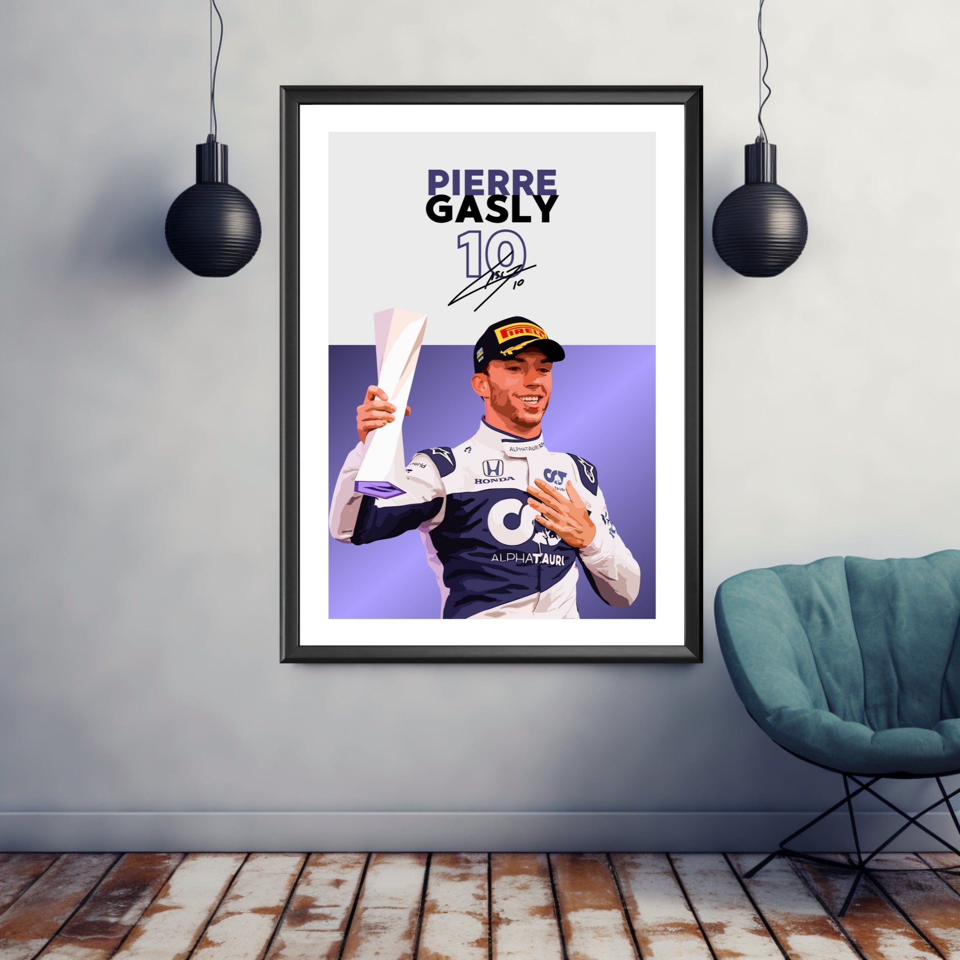 Pierre Gasly Poster, F1