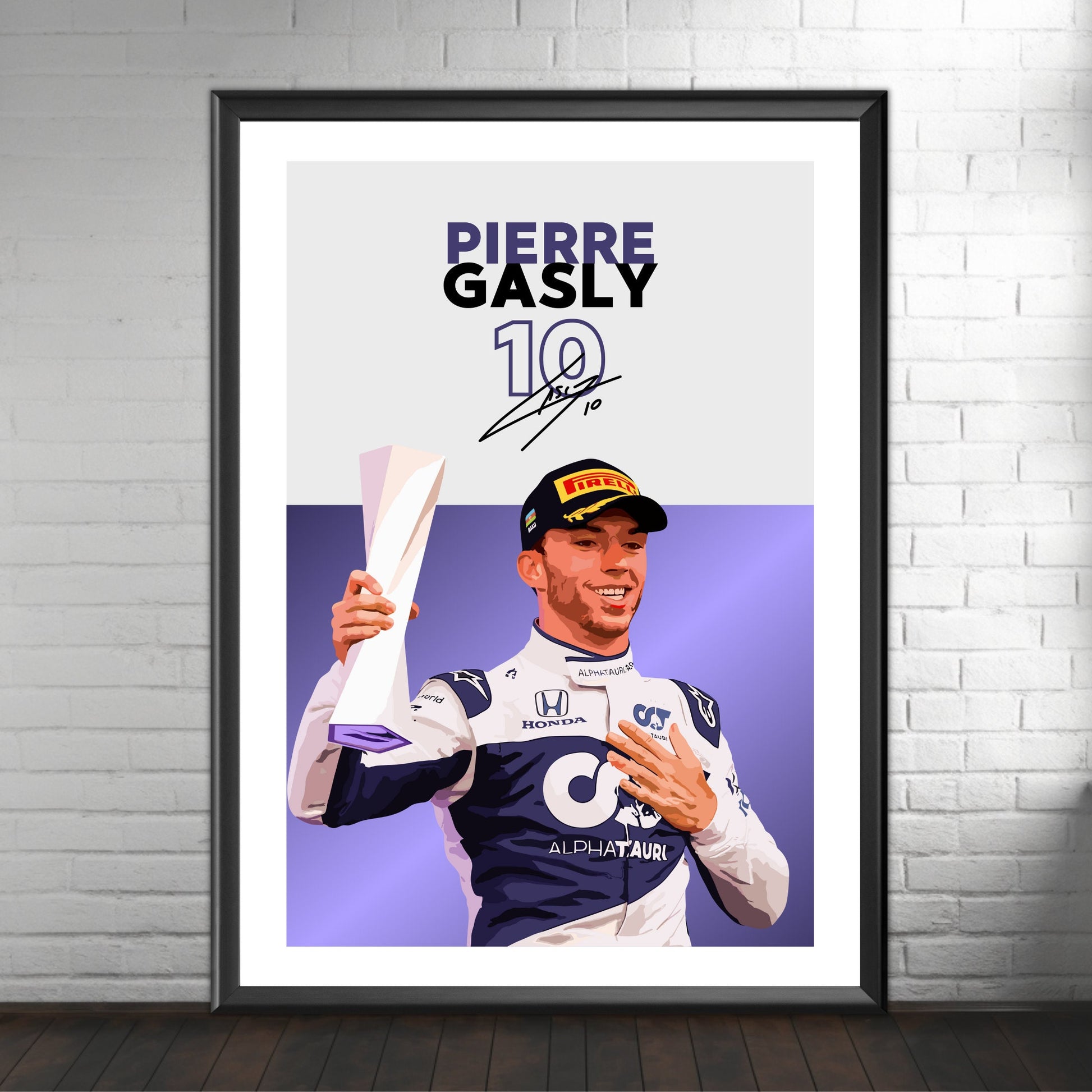 Pierre Gasly Poster, F1