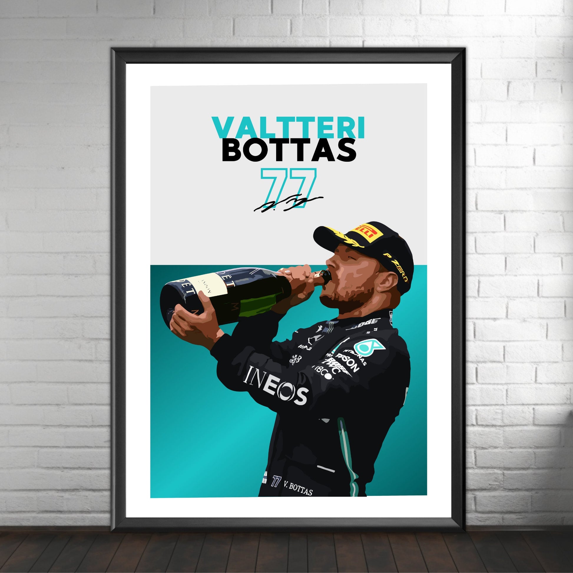 Valtteri Bottas Poster, F1