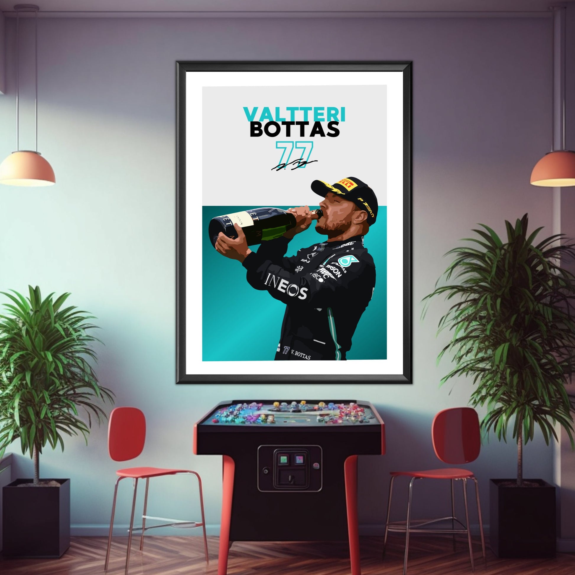 Valtteri Bottas Poster, F1