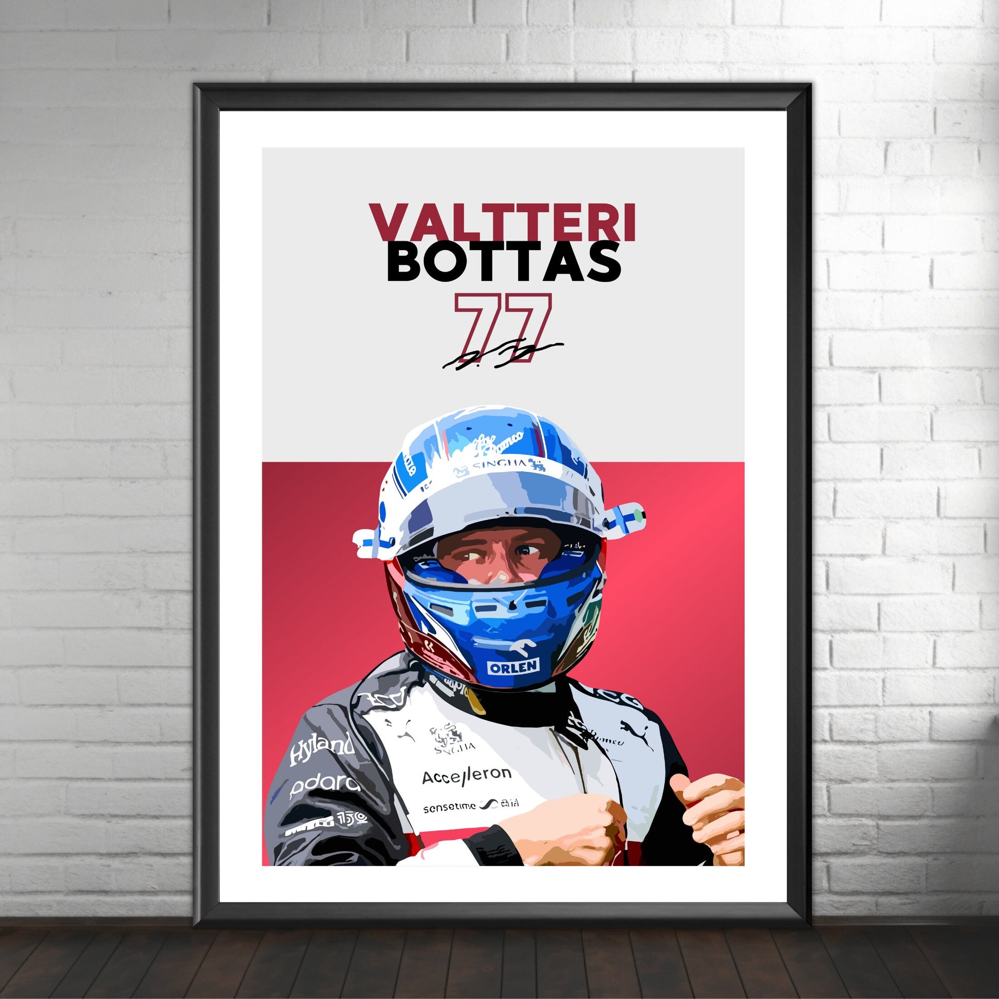 Valtteri Bottas Poster, F1