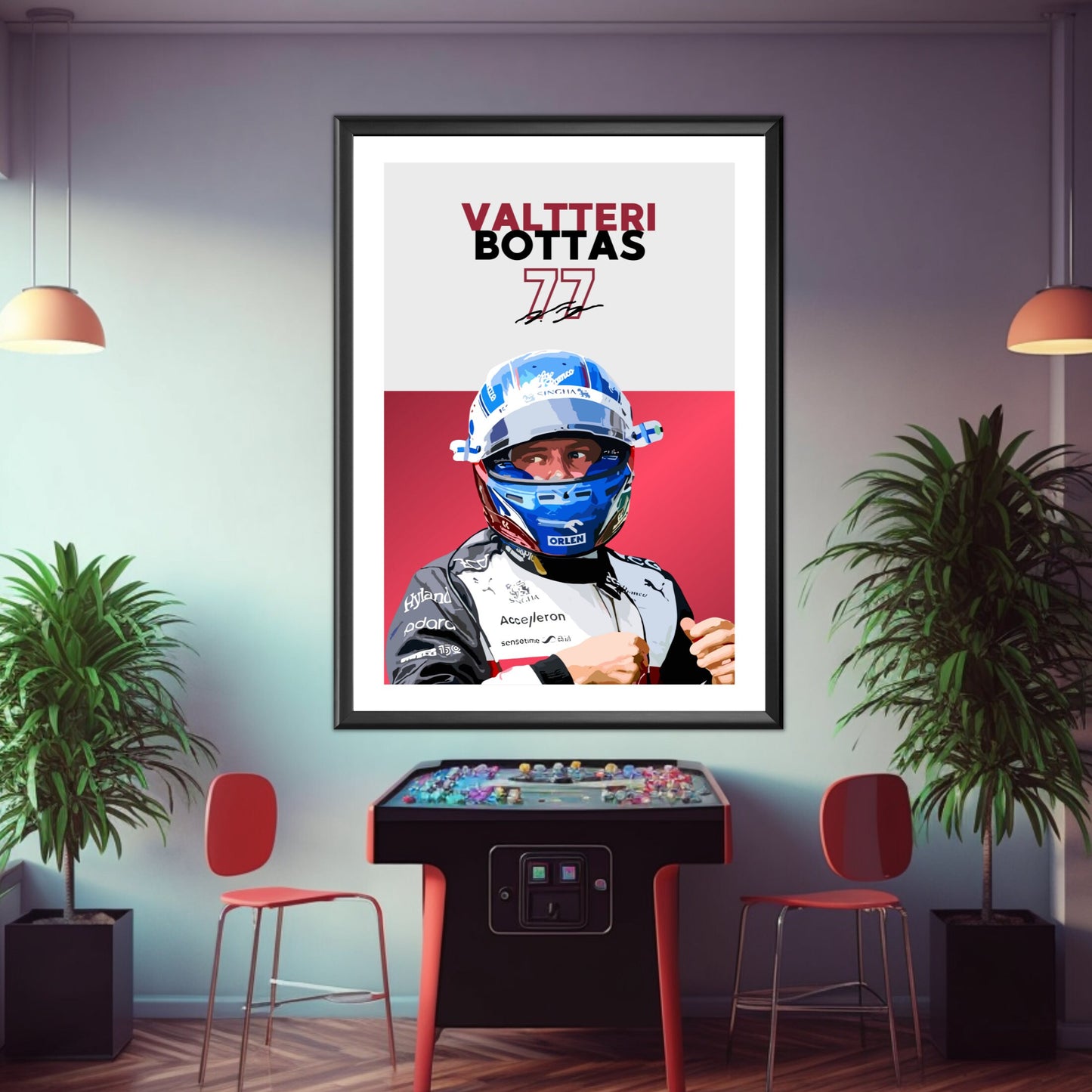 Valtteri Bottas Poster, F1