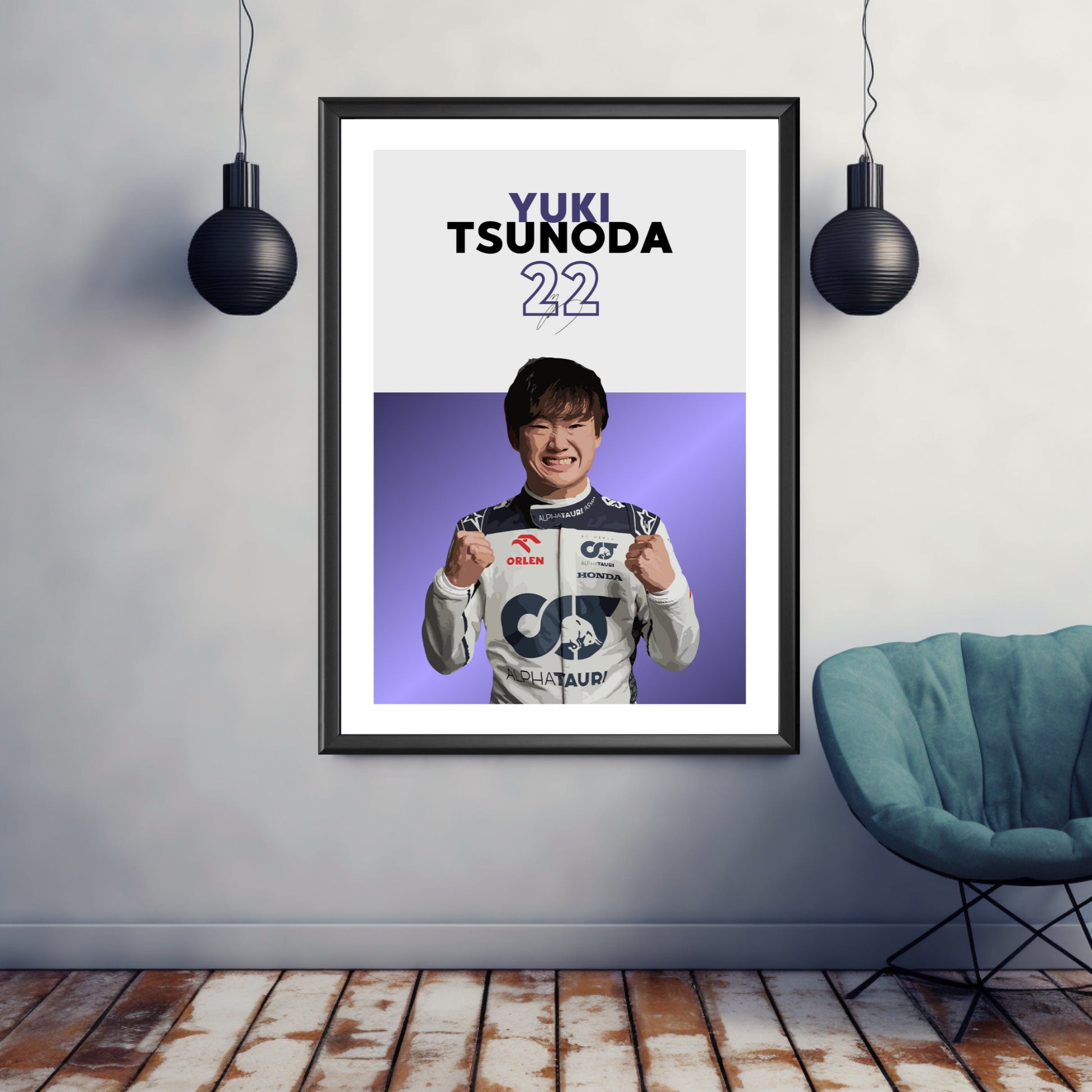 Yuki Tsunoda Poster, F1