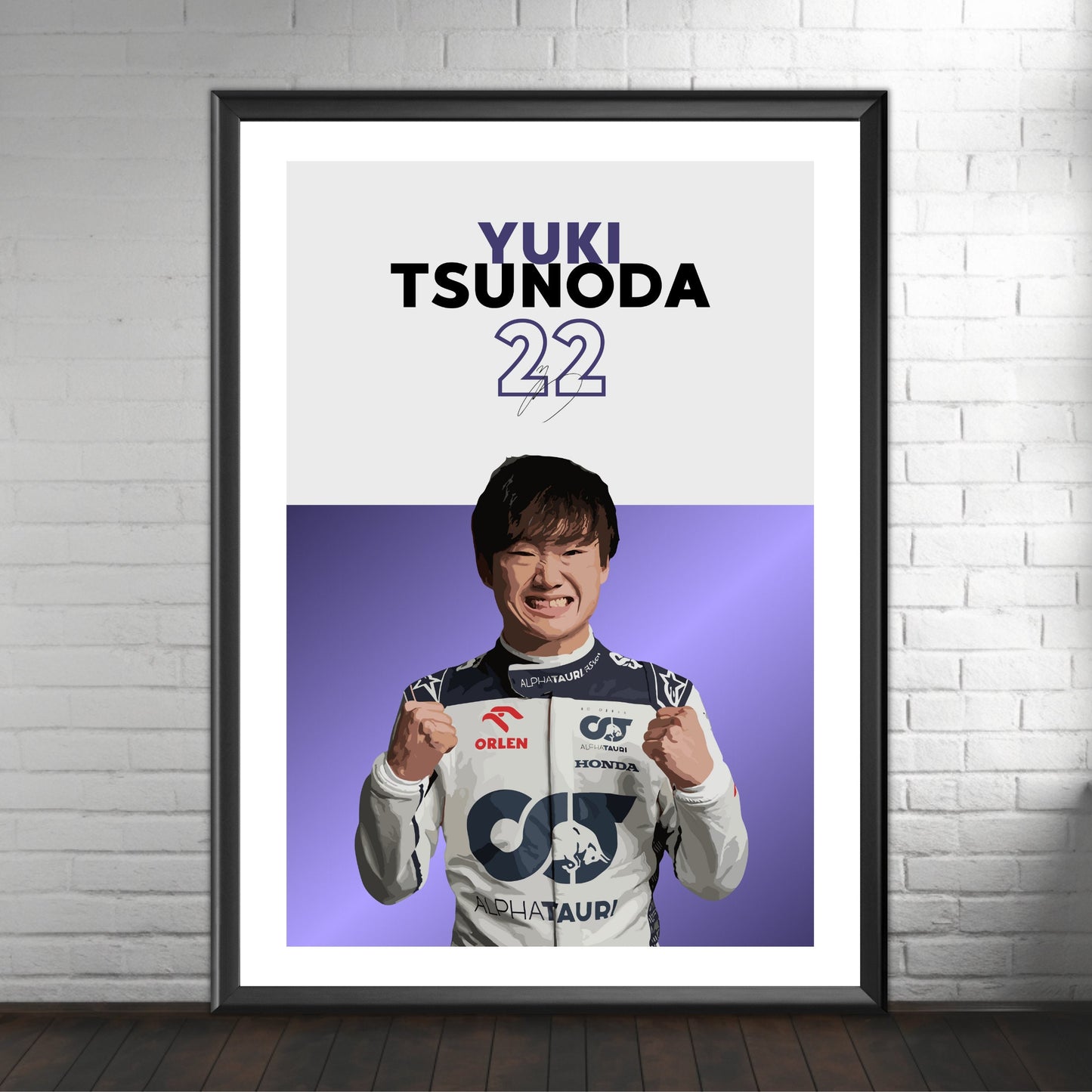 Yuki Tsunoda Poster, F1