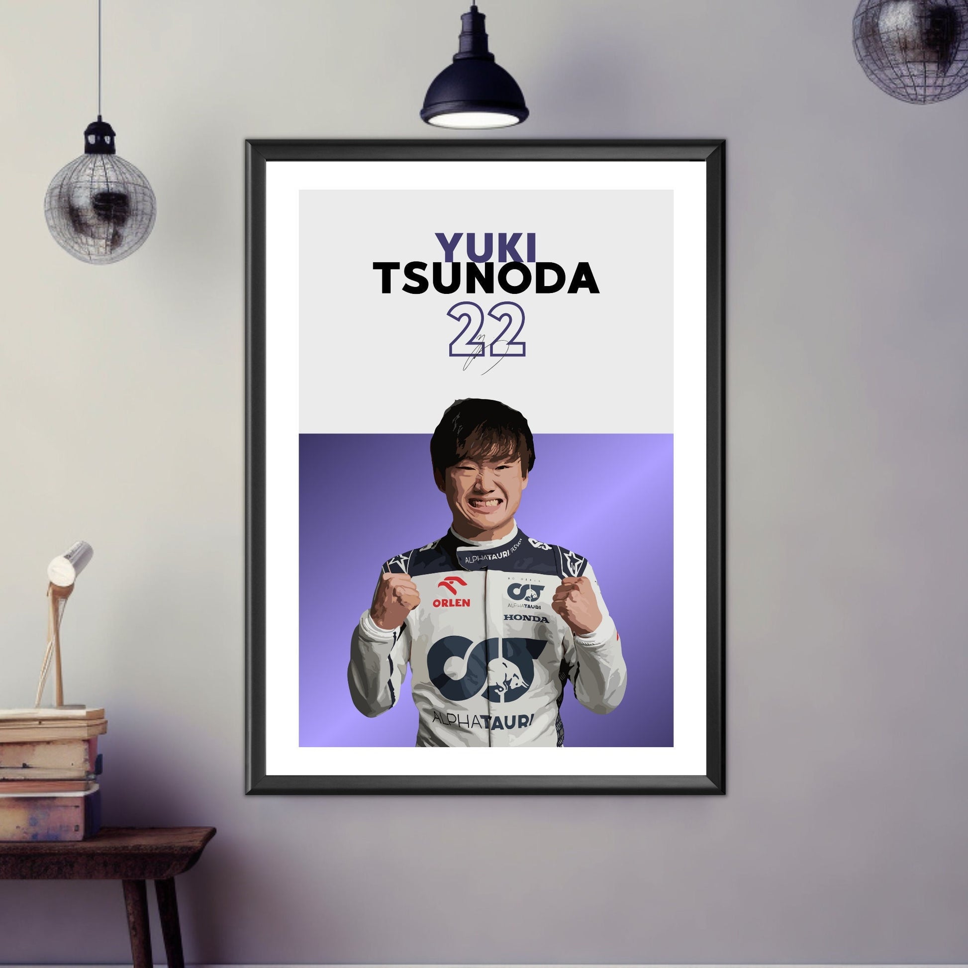 Yuki Tsunoda Poster, F1