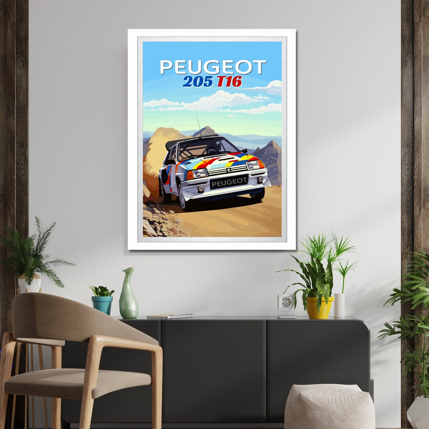 Peugeot 205 T16 Poster