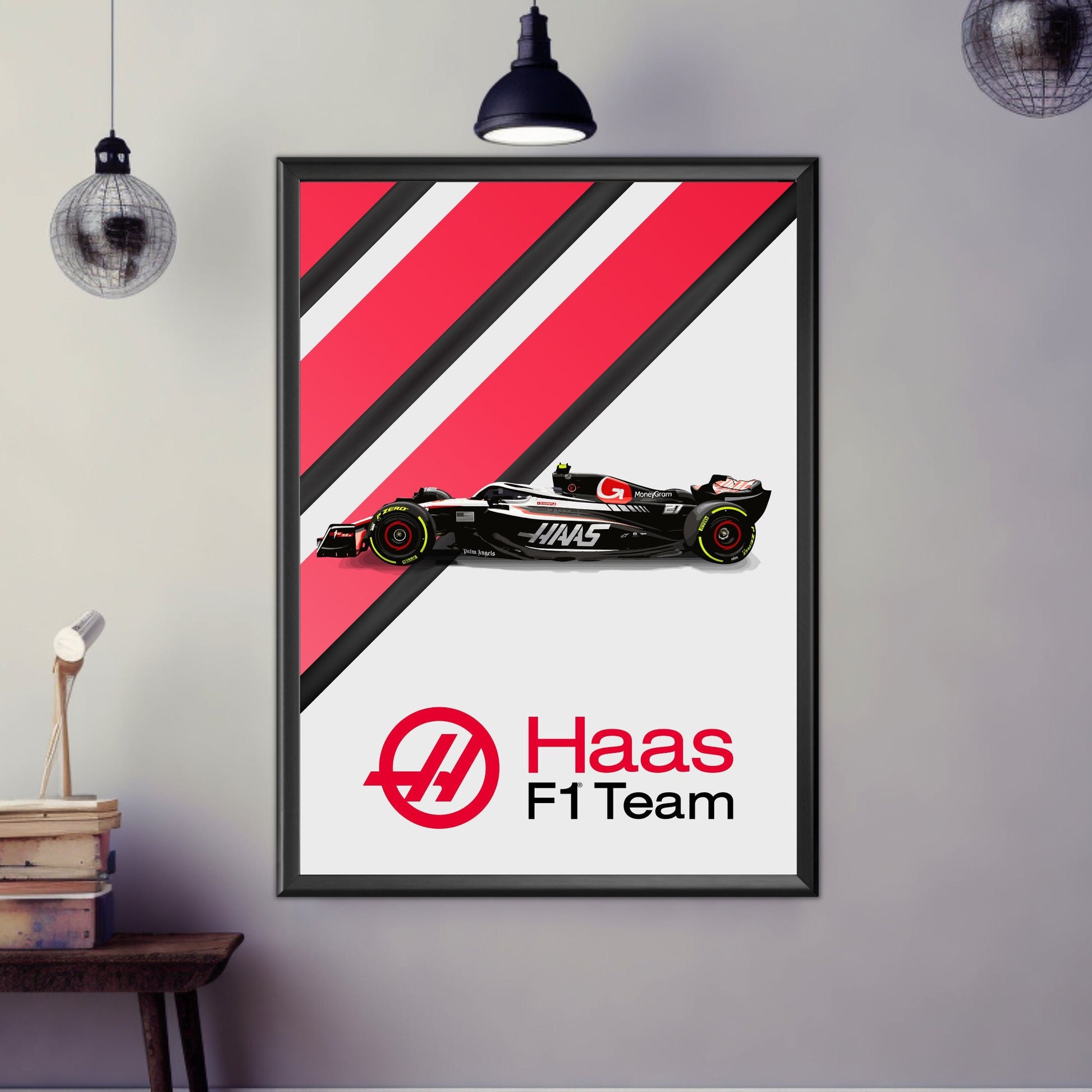 Haas F1 Team Print