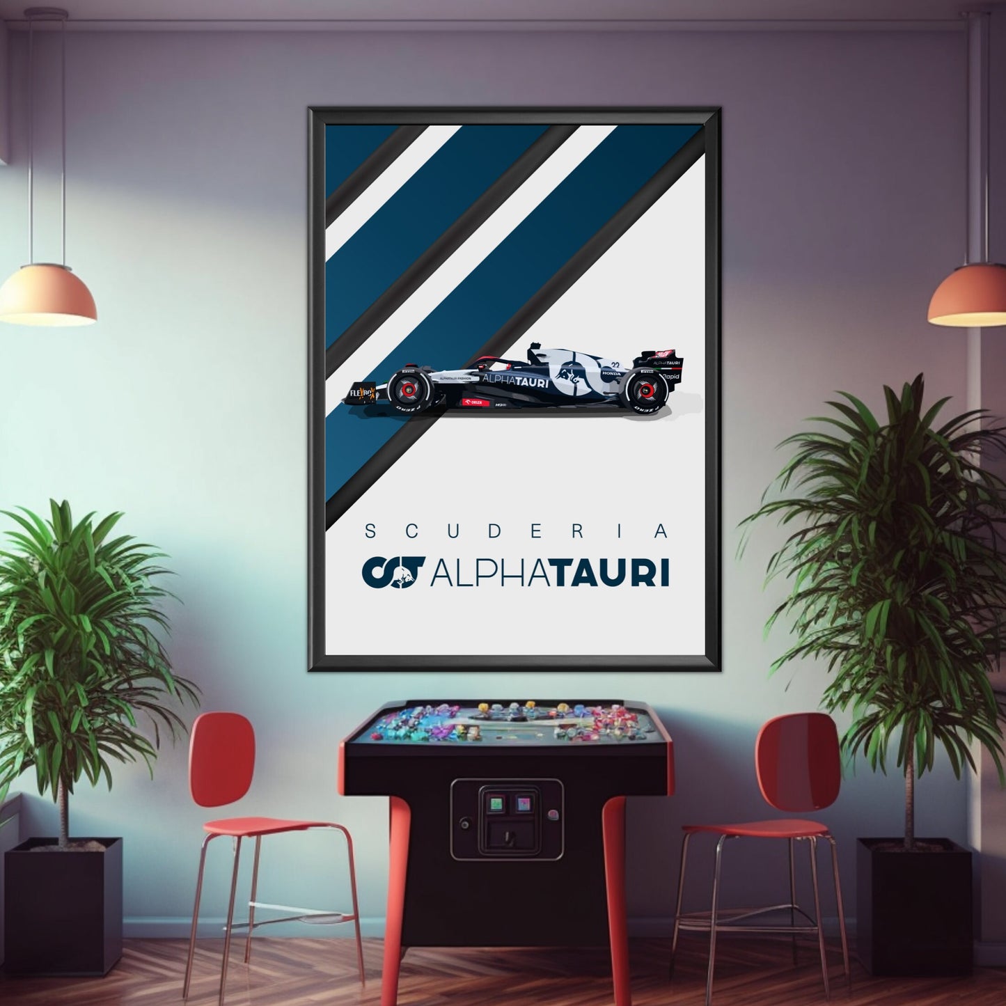 Scuderia Alpha Tauri Print