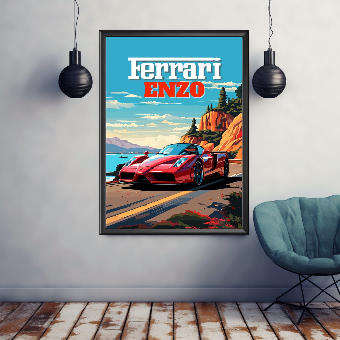 Ferrari Enzo Poster