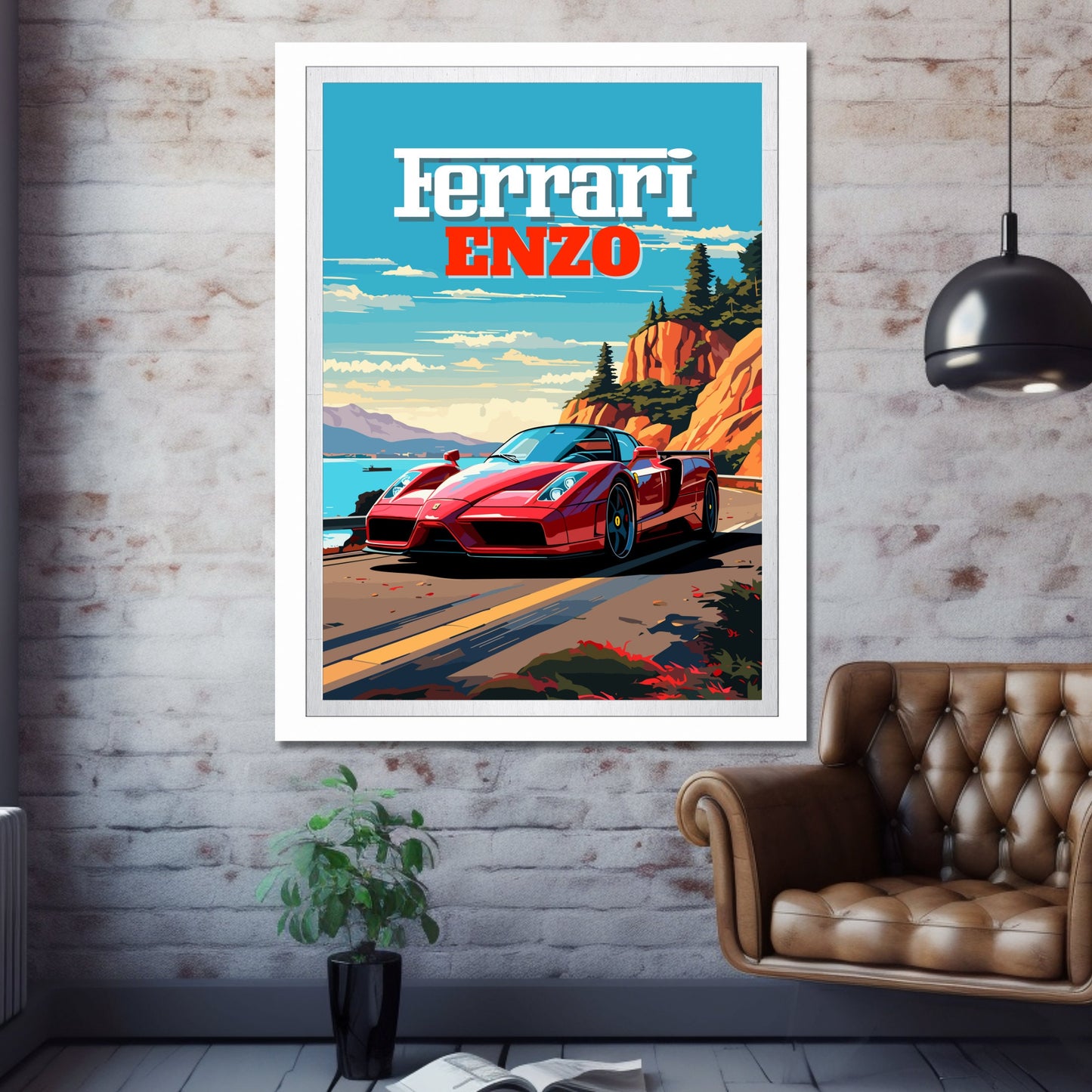 Ferrari Enzo Poster