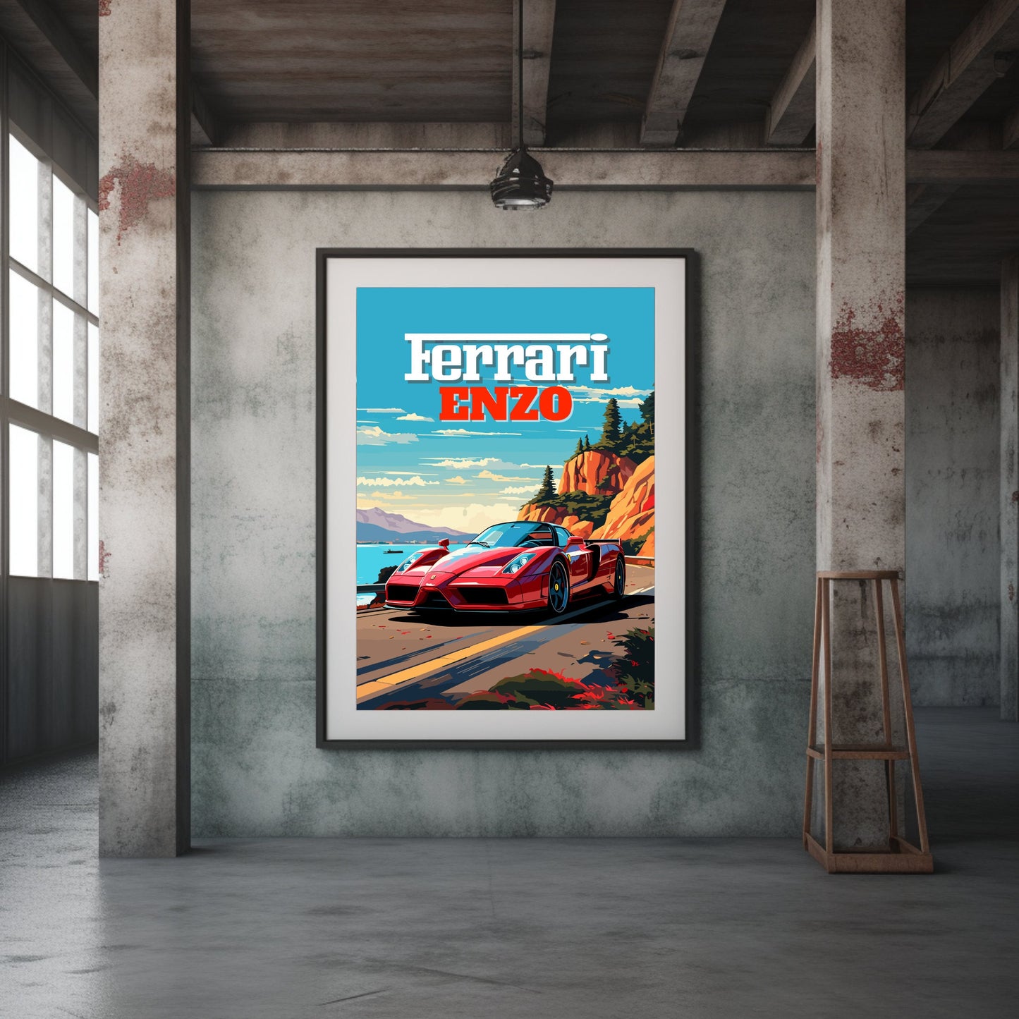 Ferrari Enzo Poster