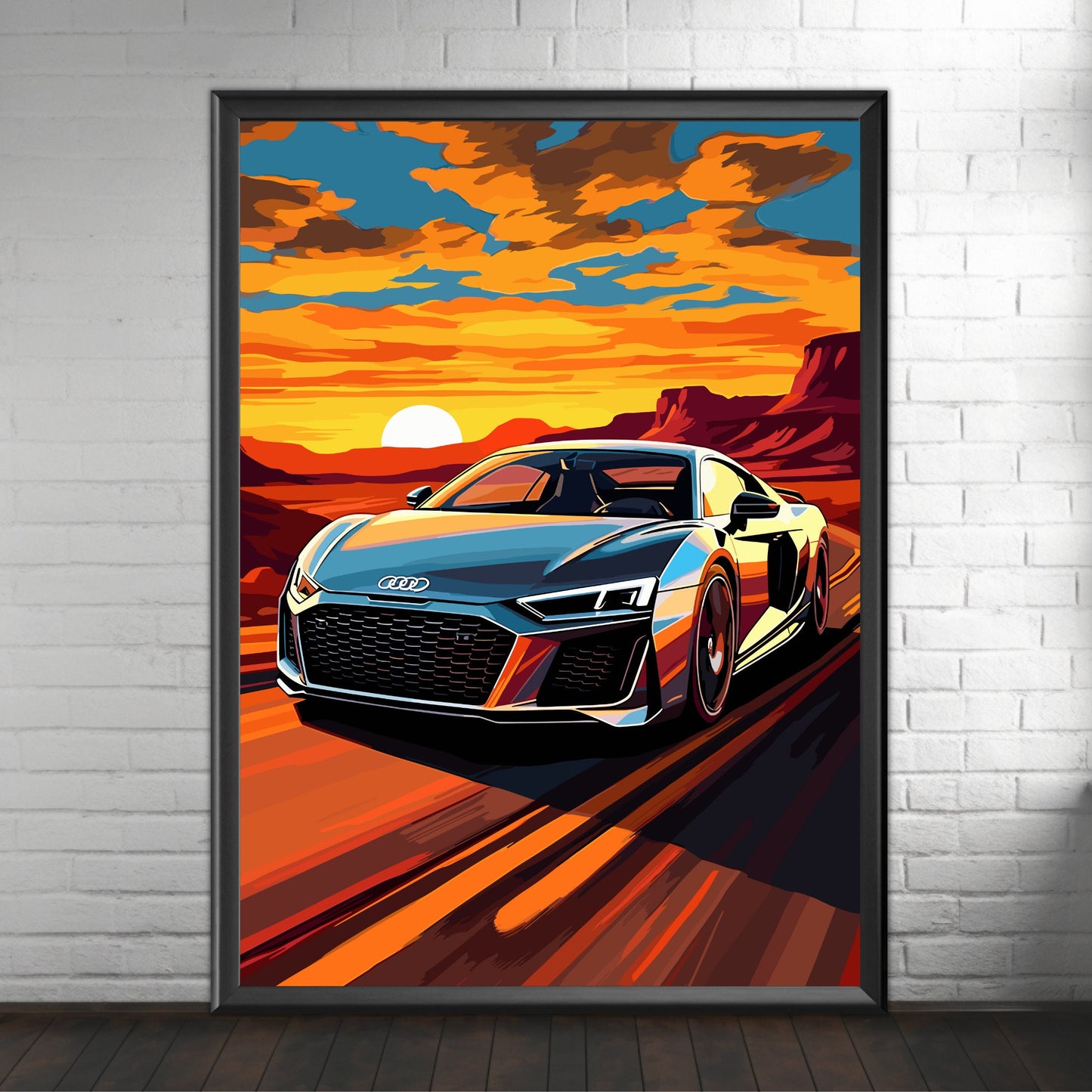 Audi R8 Print