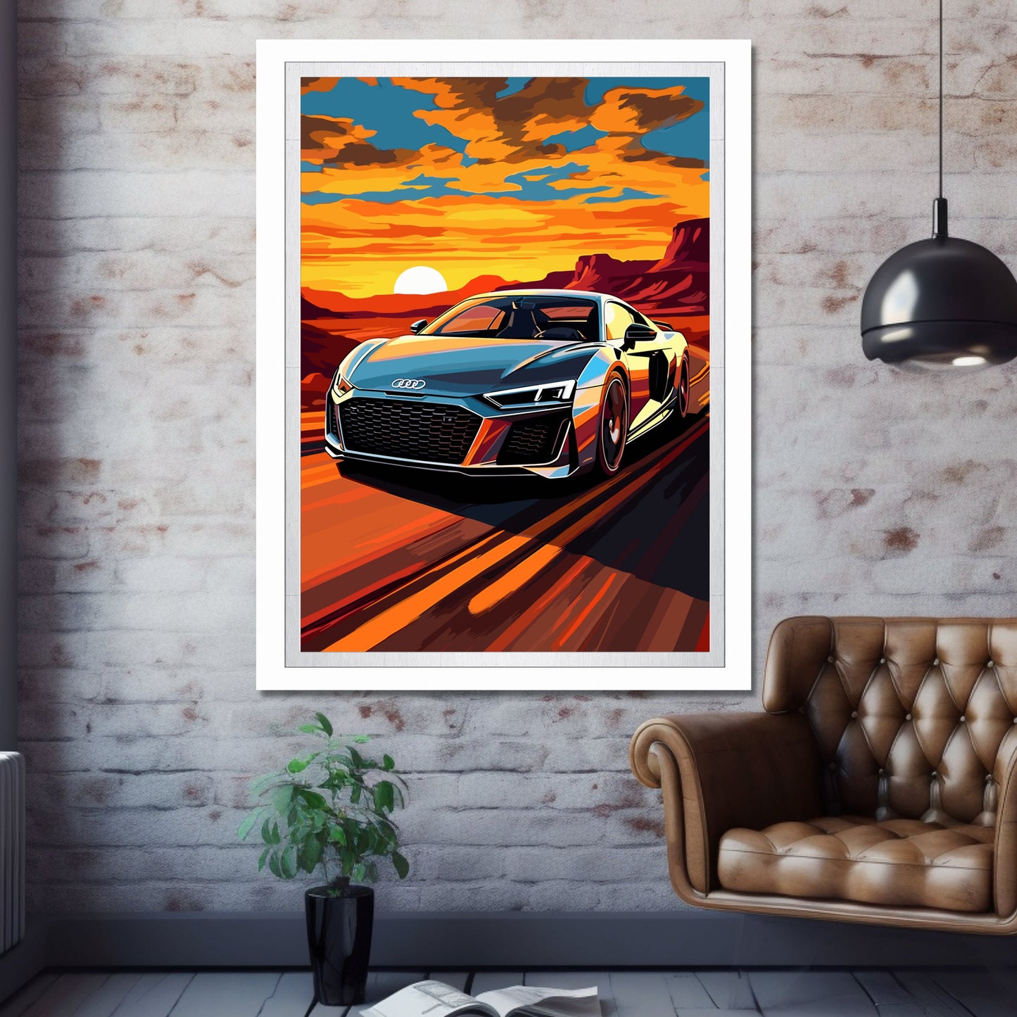 Audi R8 Print