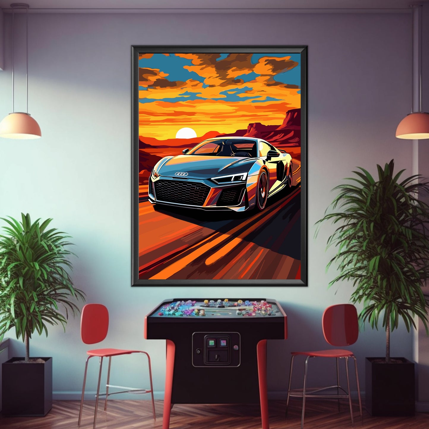 Audi R8 Print