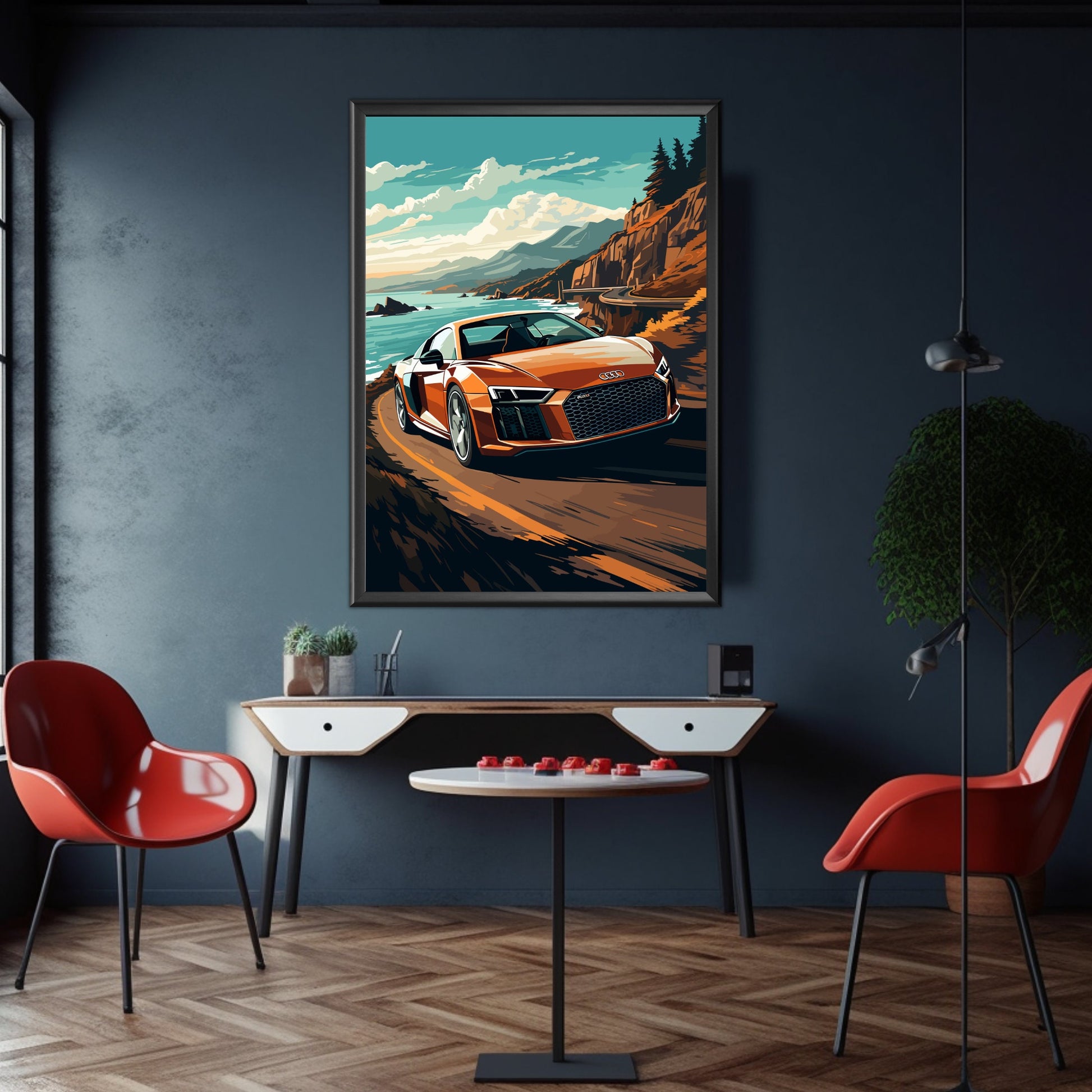 Audi R8 Poster