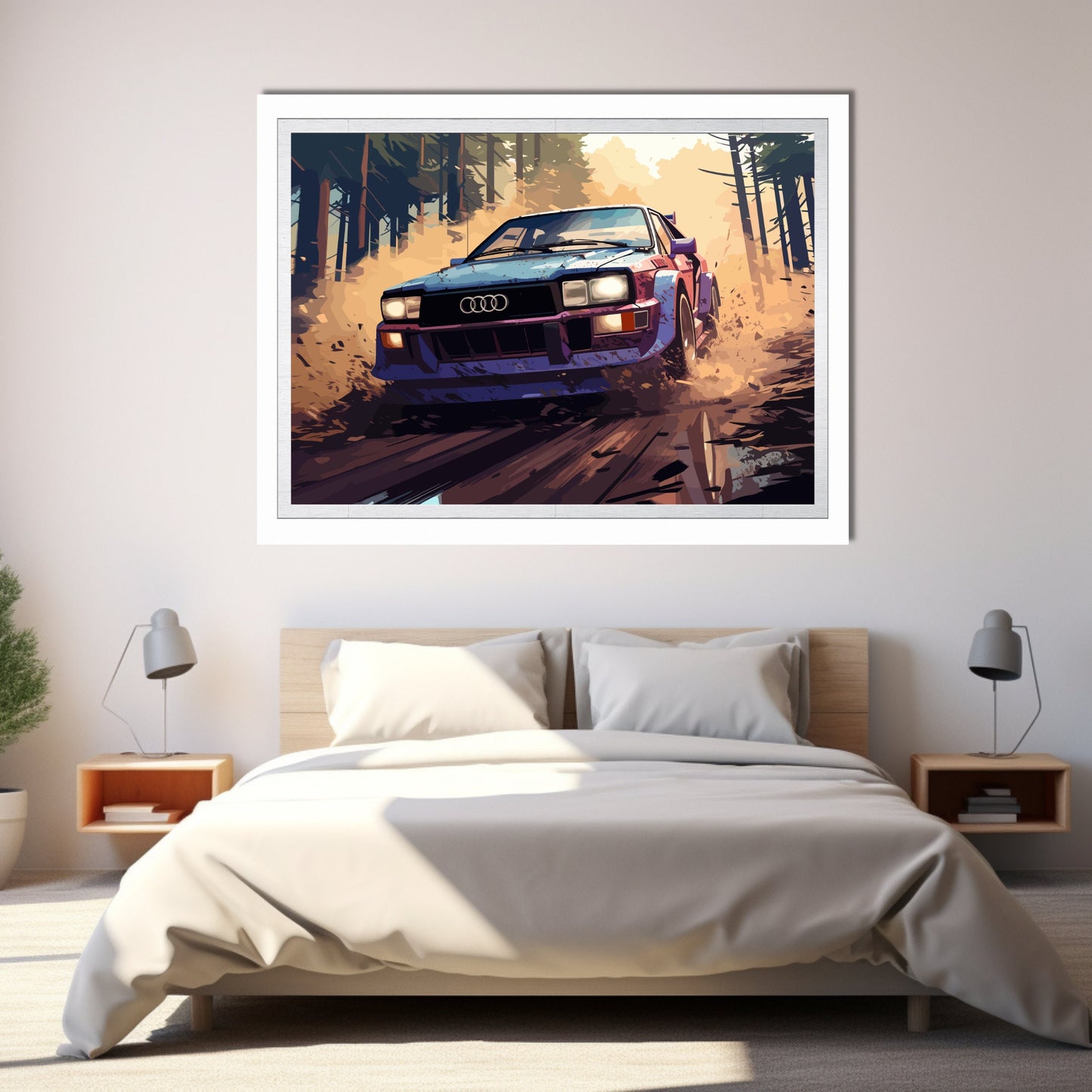 1980s Audi Quattro S1 Poster