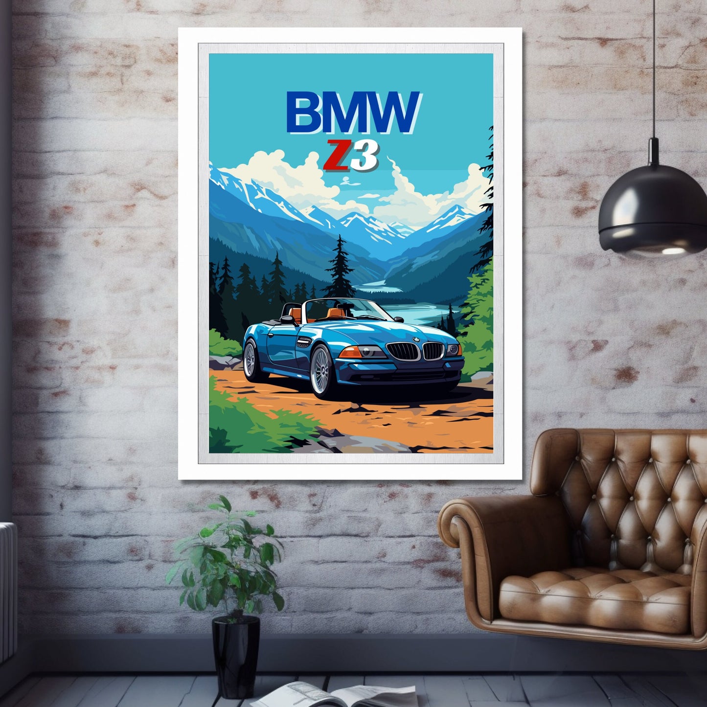 BMW Z3 Print, 1990s