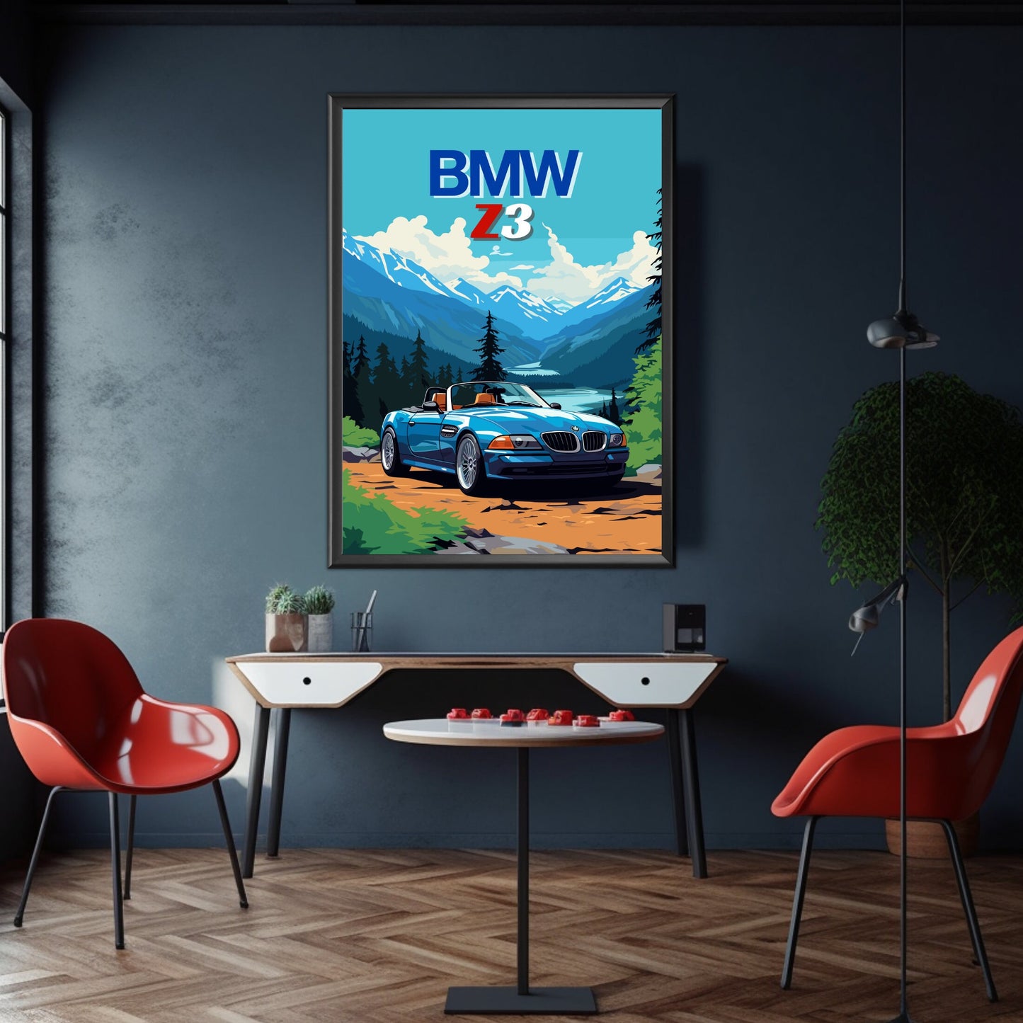 BMW Z3 Print, 1990s