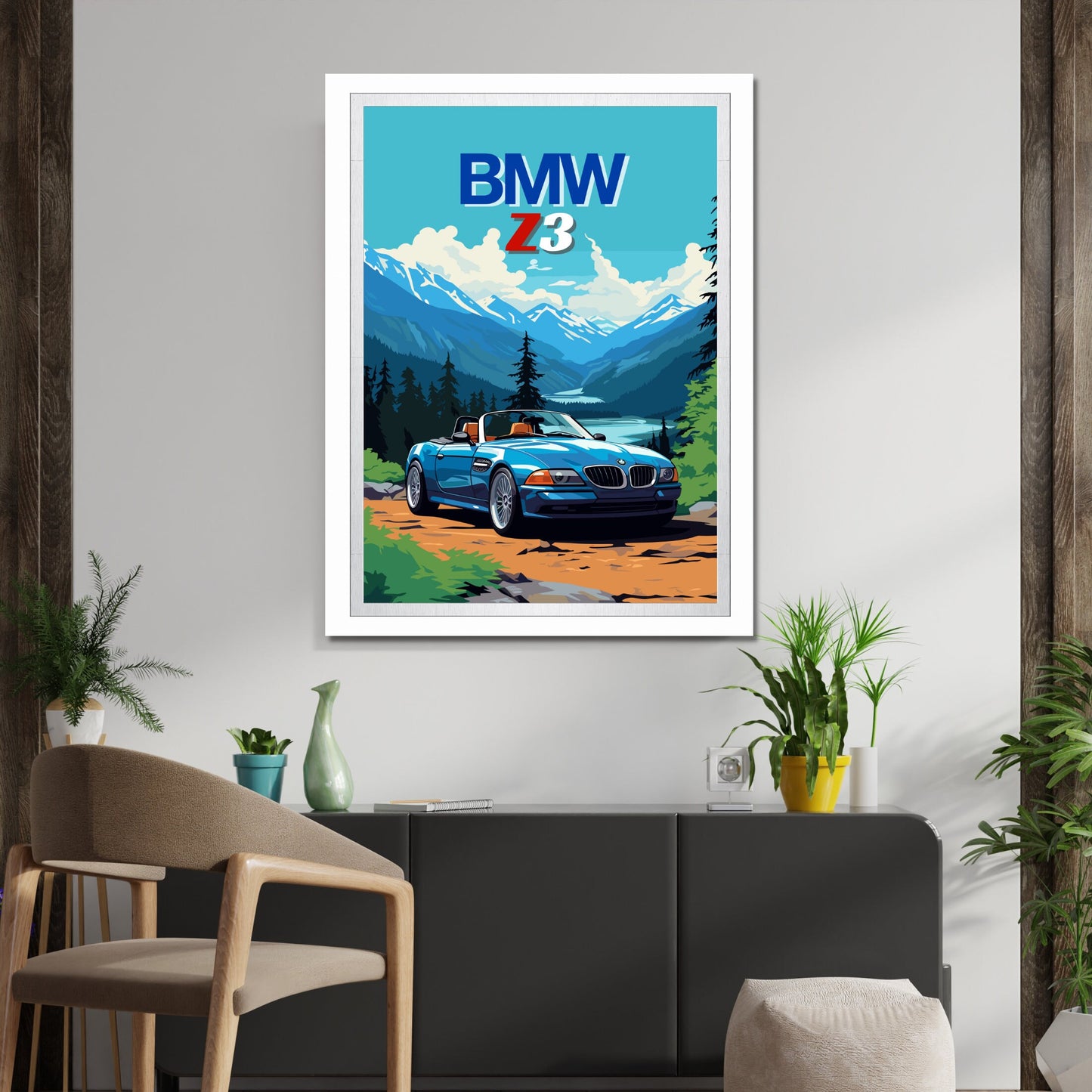 BMW Z3 Print, 1990s