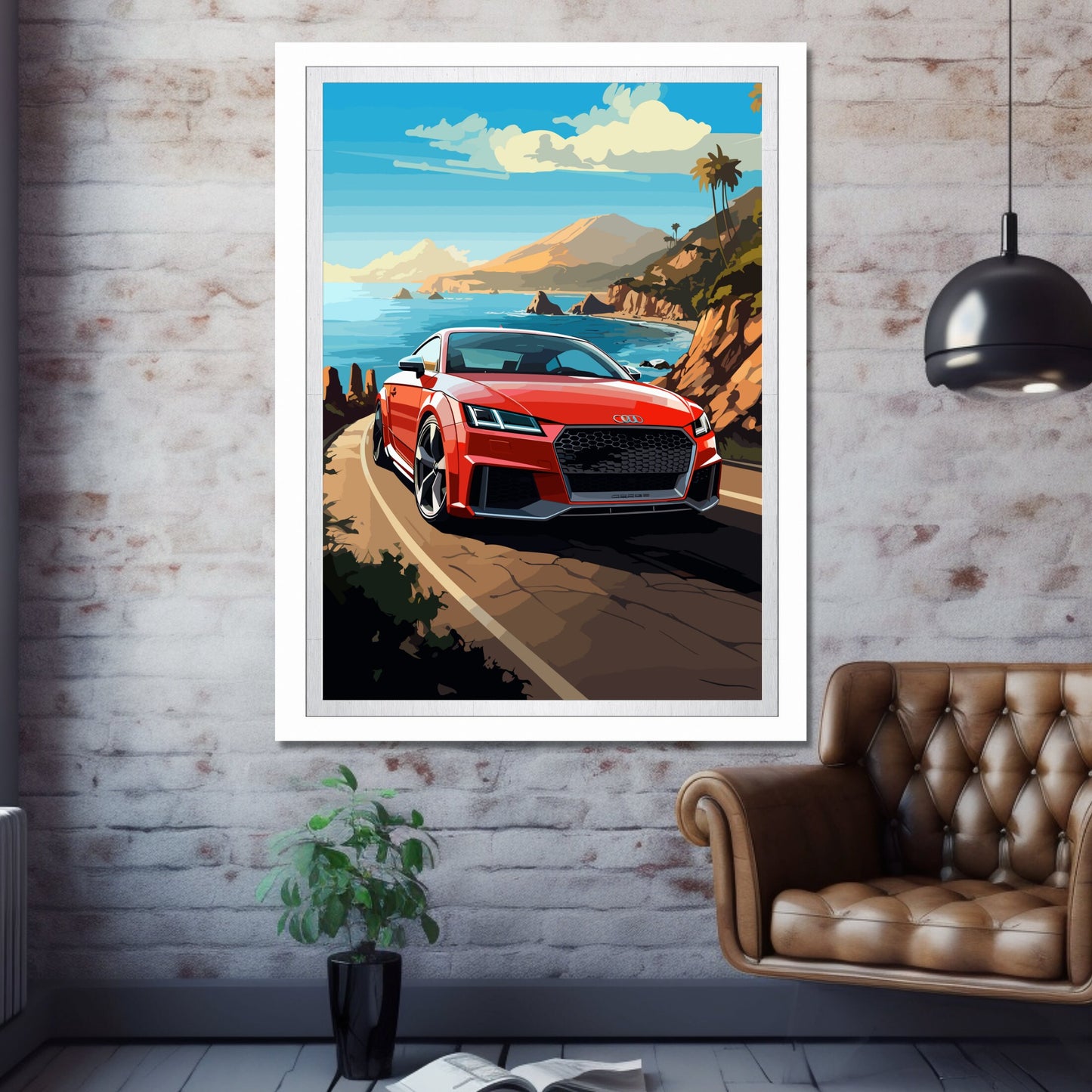 Audi TT RS Poster