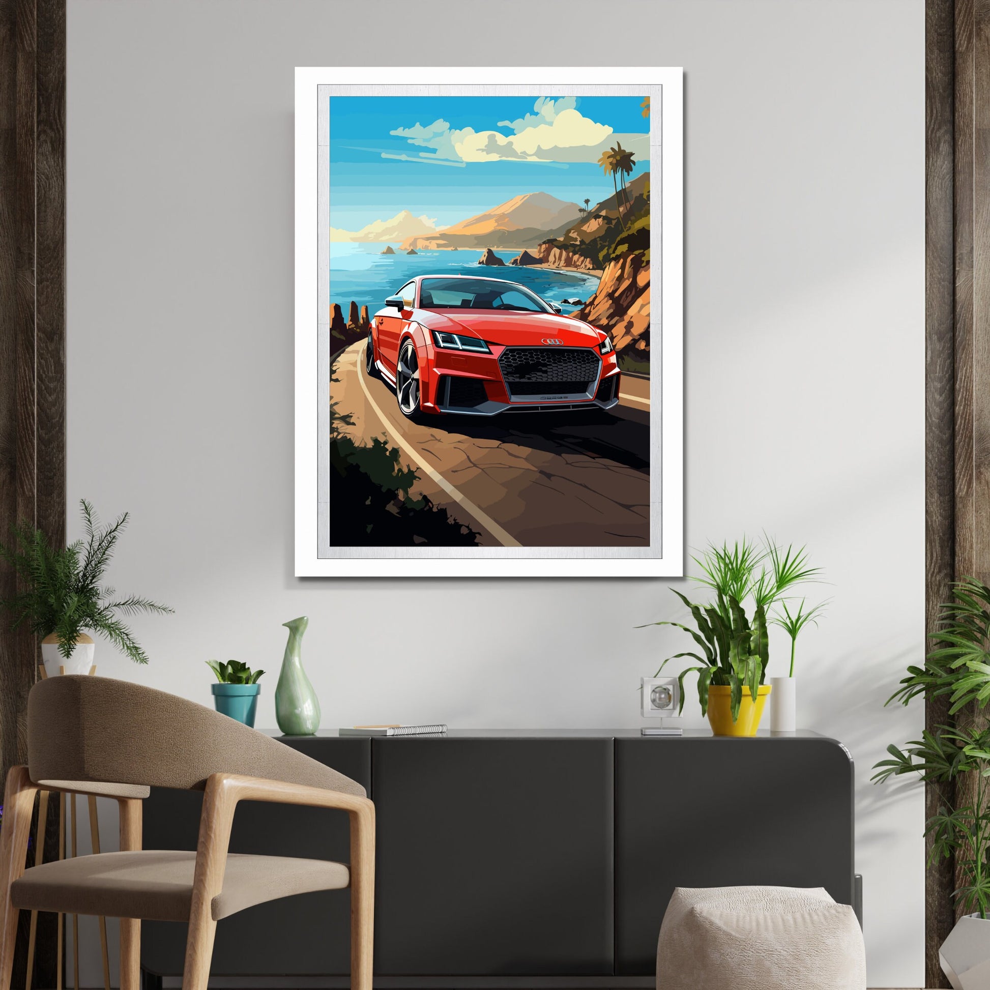 Audi TT RS Poster