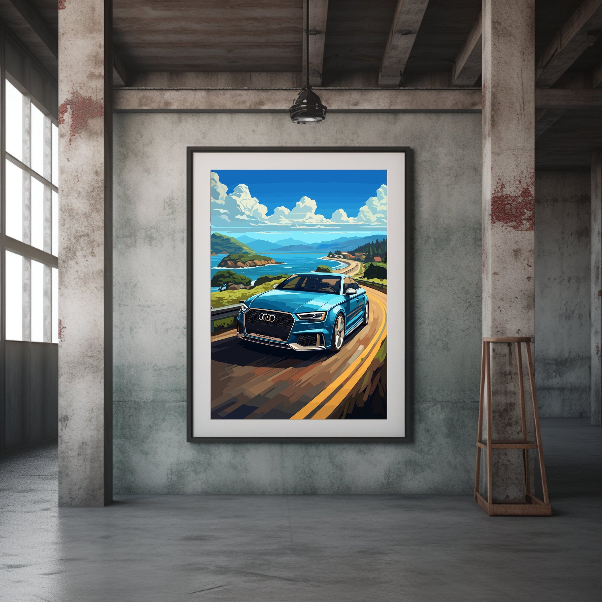 Audi RS3 Poster