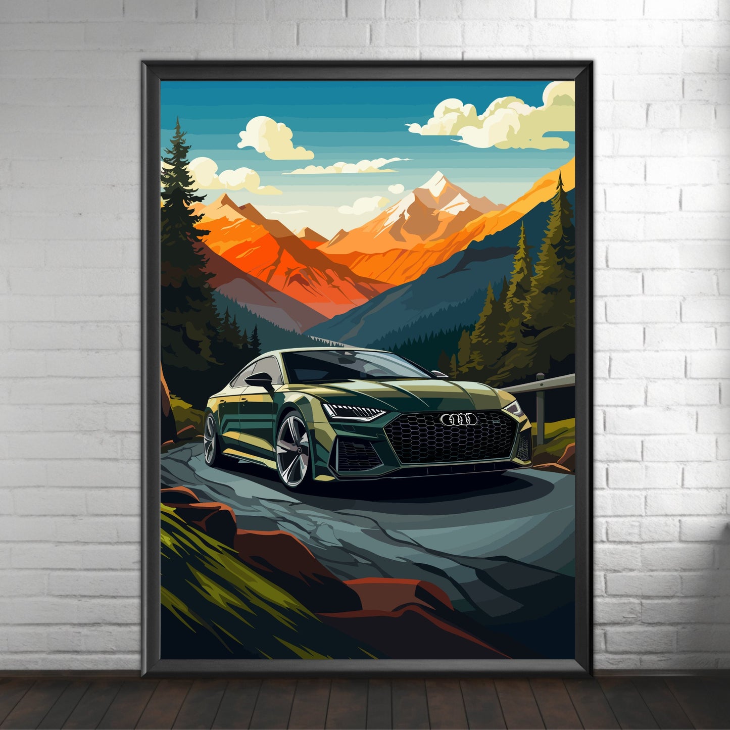 Audi RS7 Poster