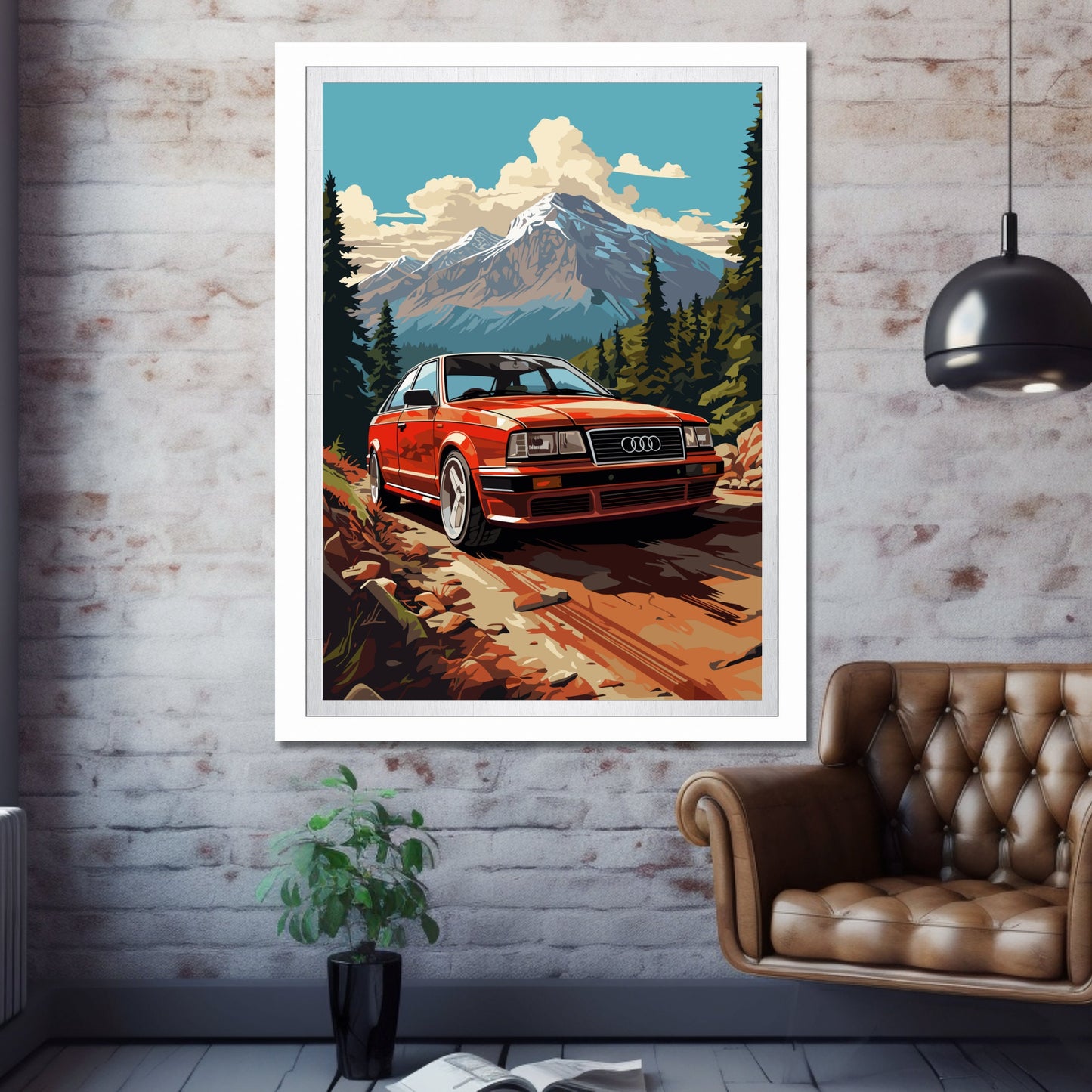 Audi S2 Poster